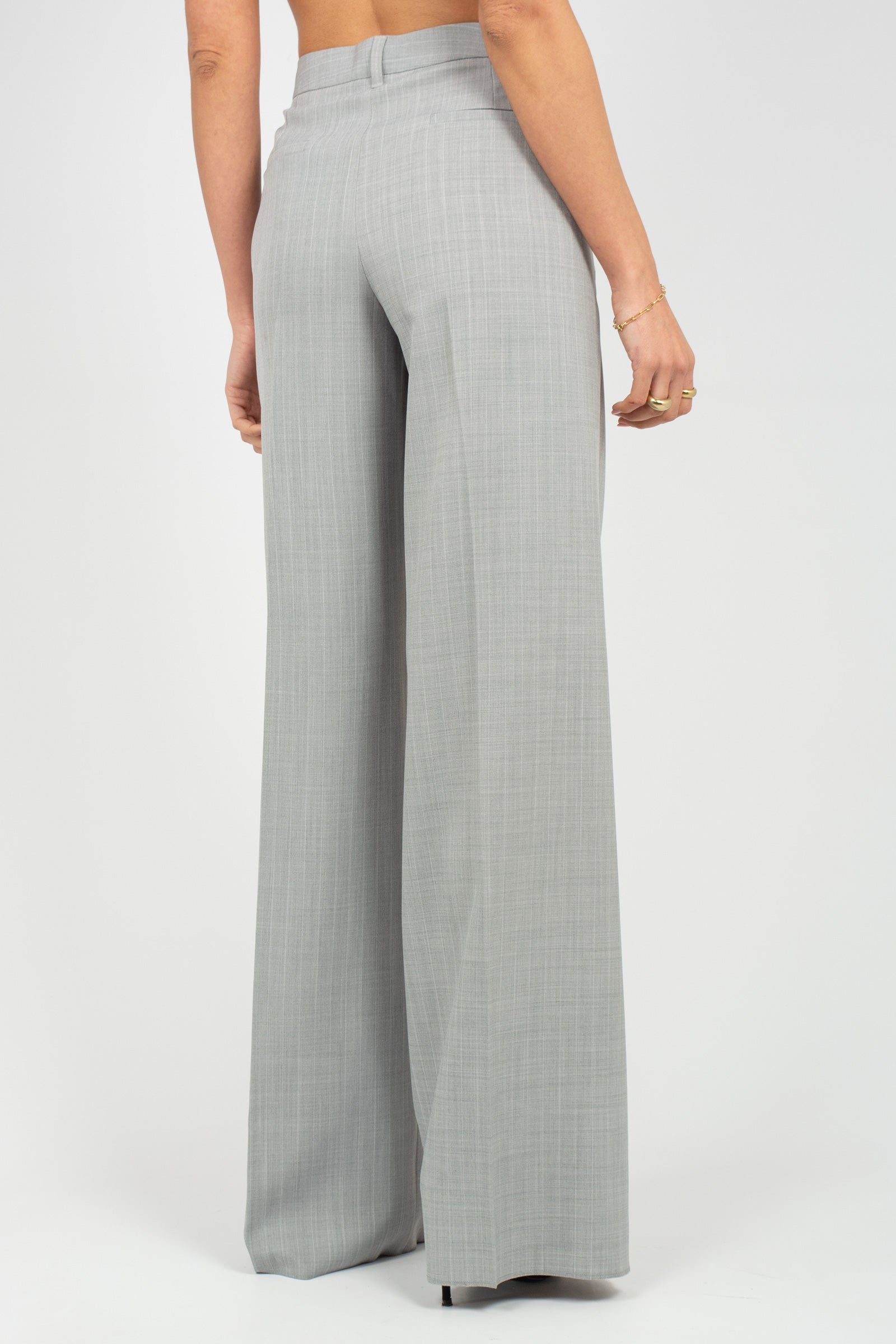 pantalone in tessuto gessato 'giunchi' GIUNCHI 001 MARELLA 