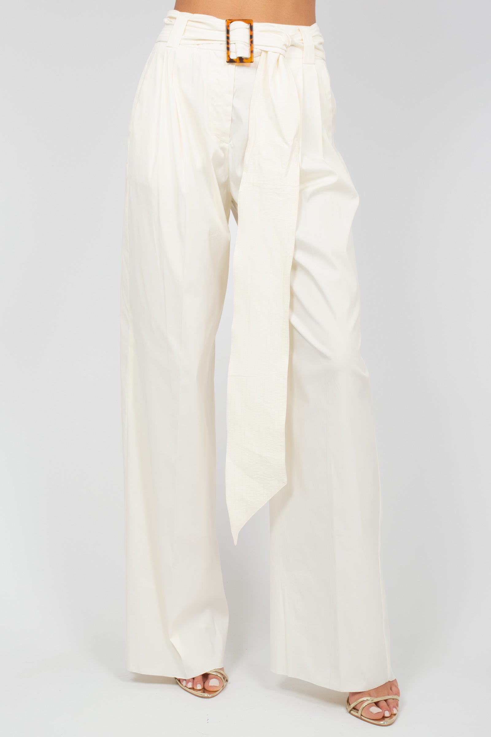 pantalone in popeline di cotone 'navile' NAVILE 001 MARELLA 