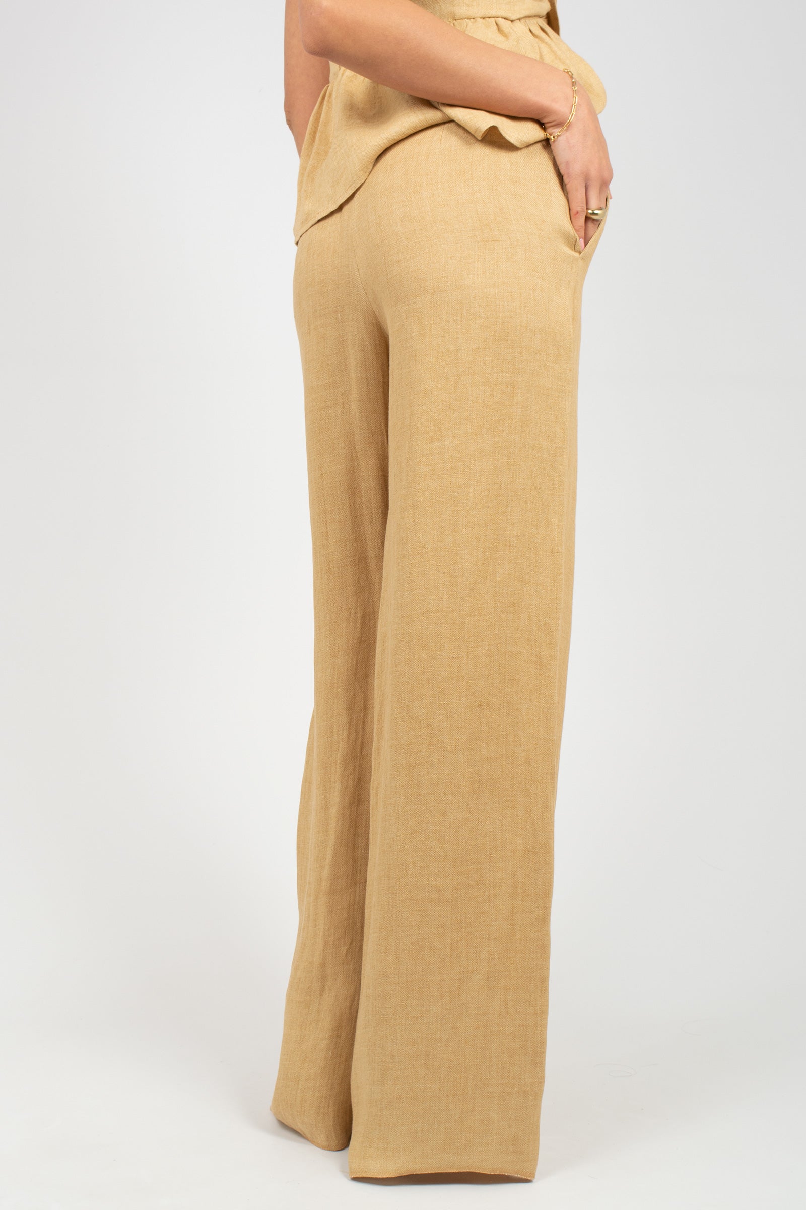 pantalone in lino 'ottelia' OTTELIA 002 MARELLA 