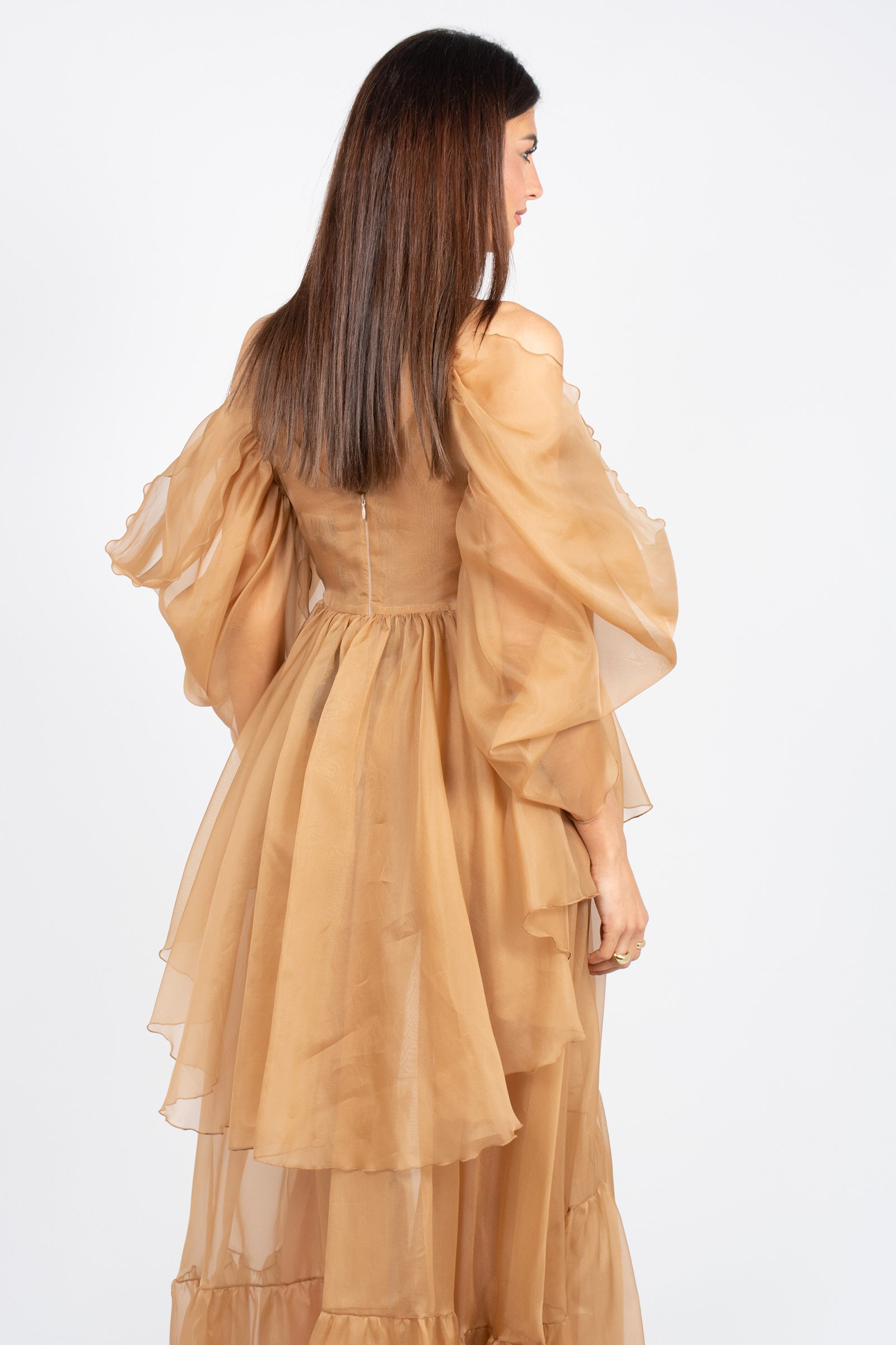 top in organza MS2606 MOCHAMOUSSE MIRIAM STELLA 