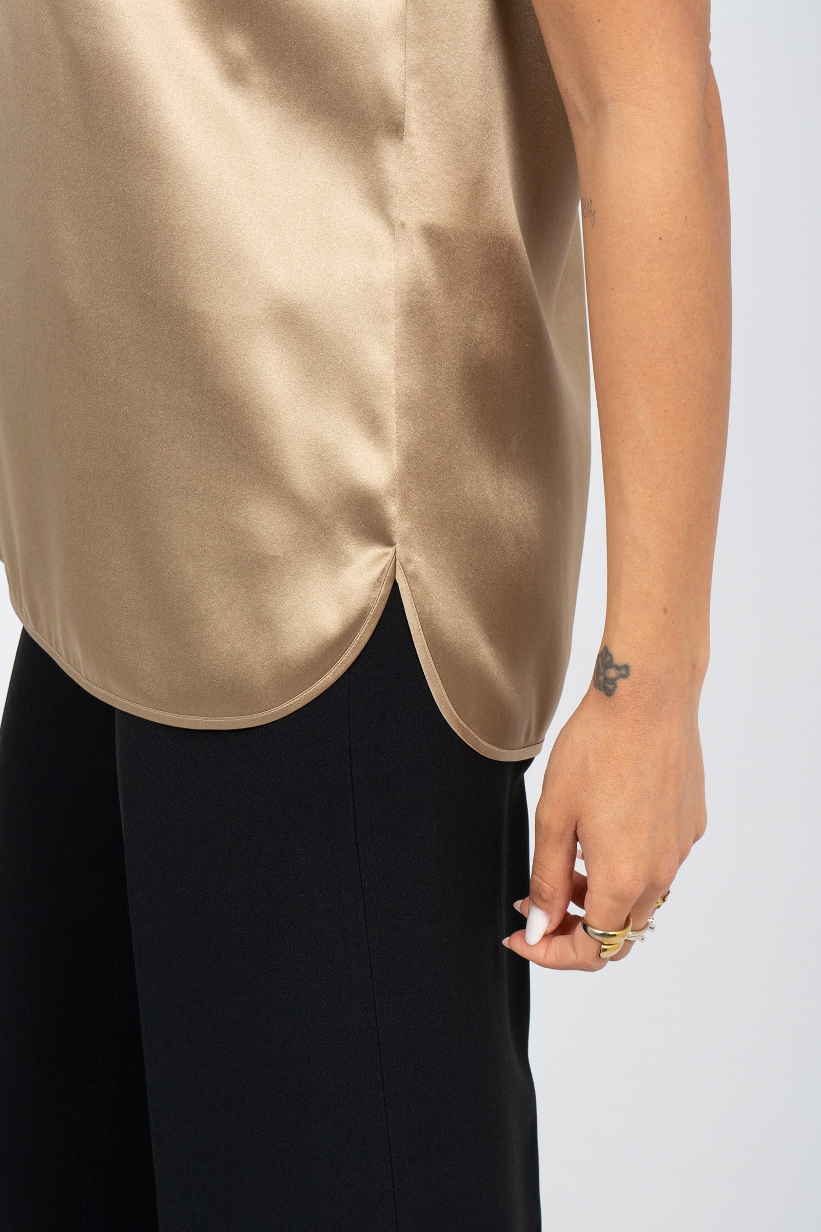 t-shirt in seta 'cortona' 2616111037600 027 MM - MAX MARA 