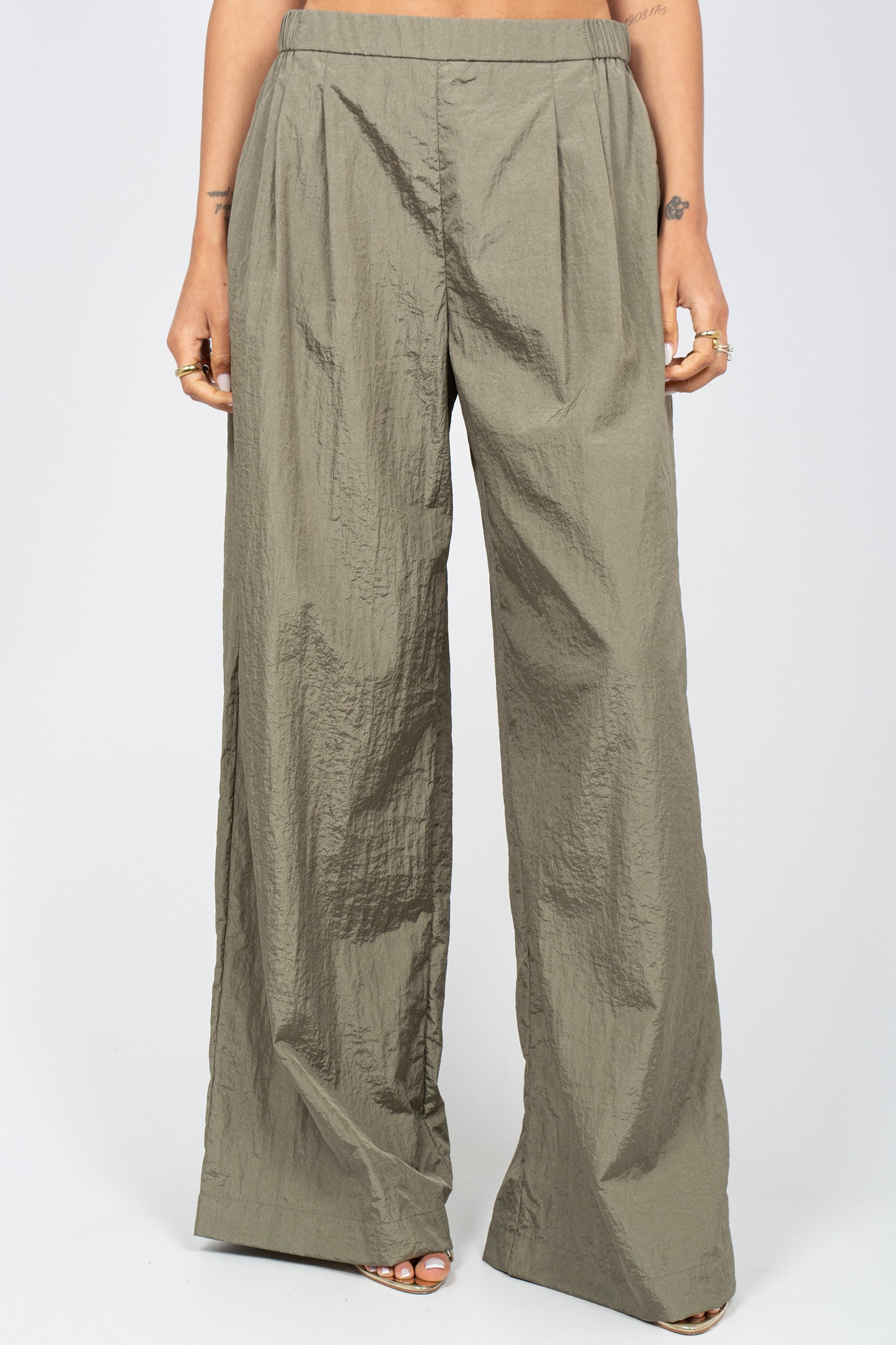pantalone in nylon 'ozio' 2616131047600 001 MM - MAX MARA 