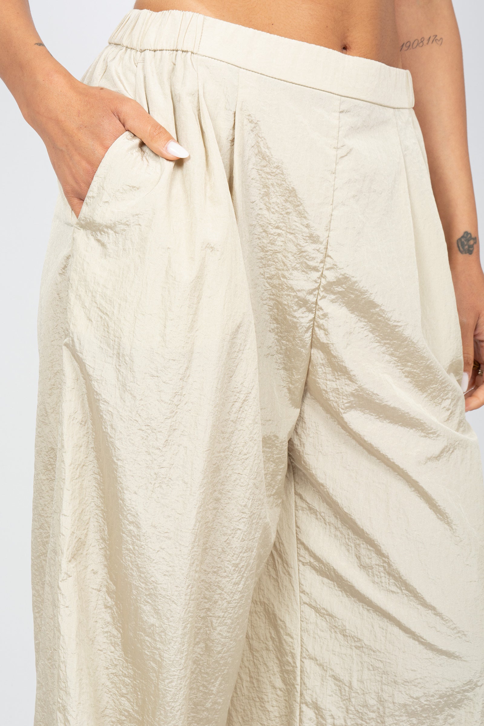 pantalone in nylon 'ozio' 2616131047600 004 MM - MAX MARA 