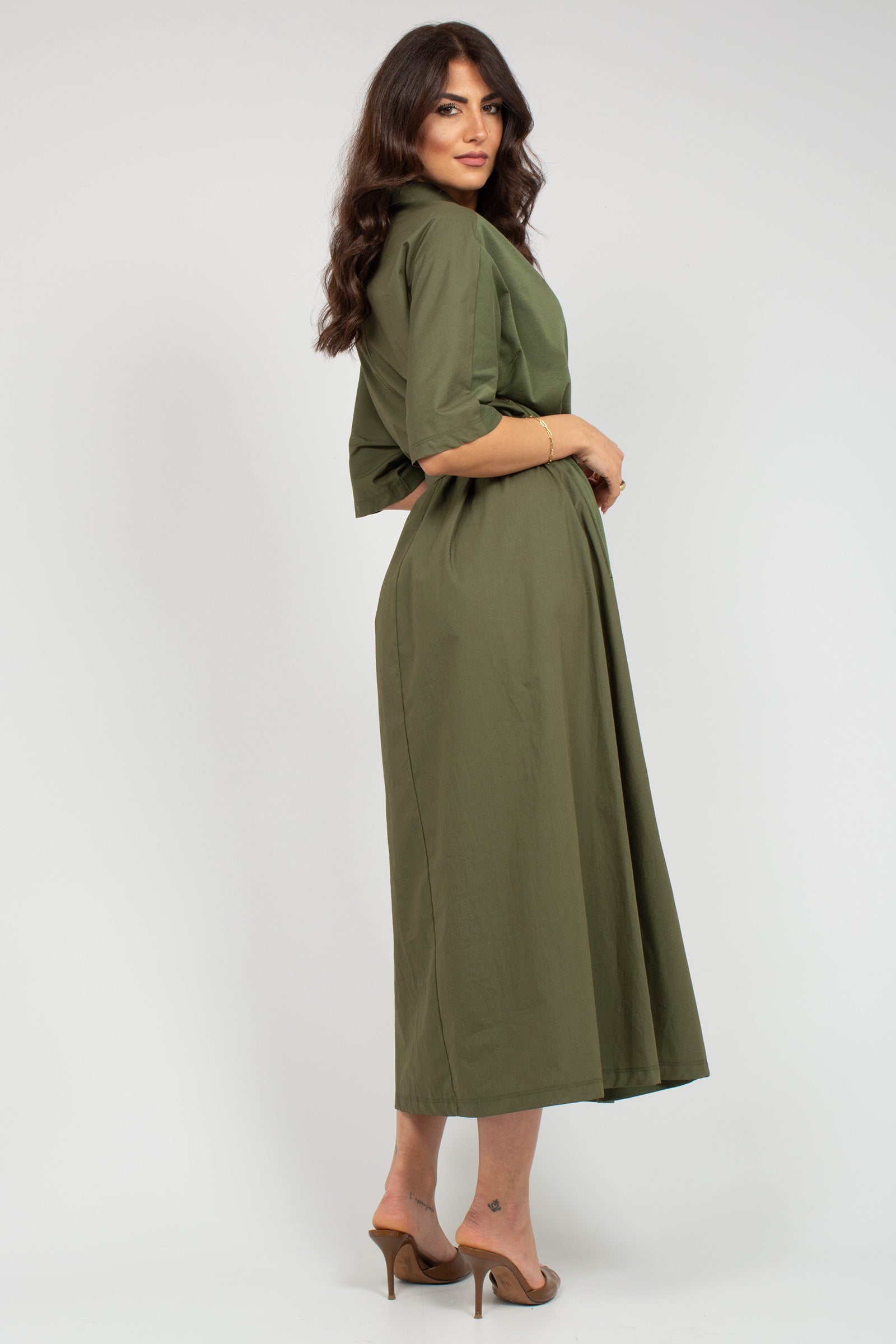 abito in jersery di cotone 'albero' 2616621028600 004 MM - MAX MARA 
