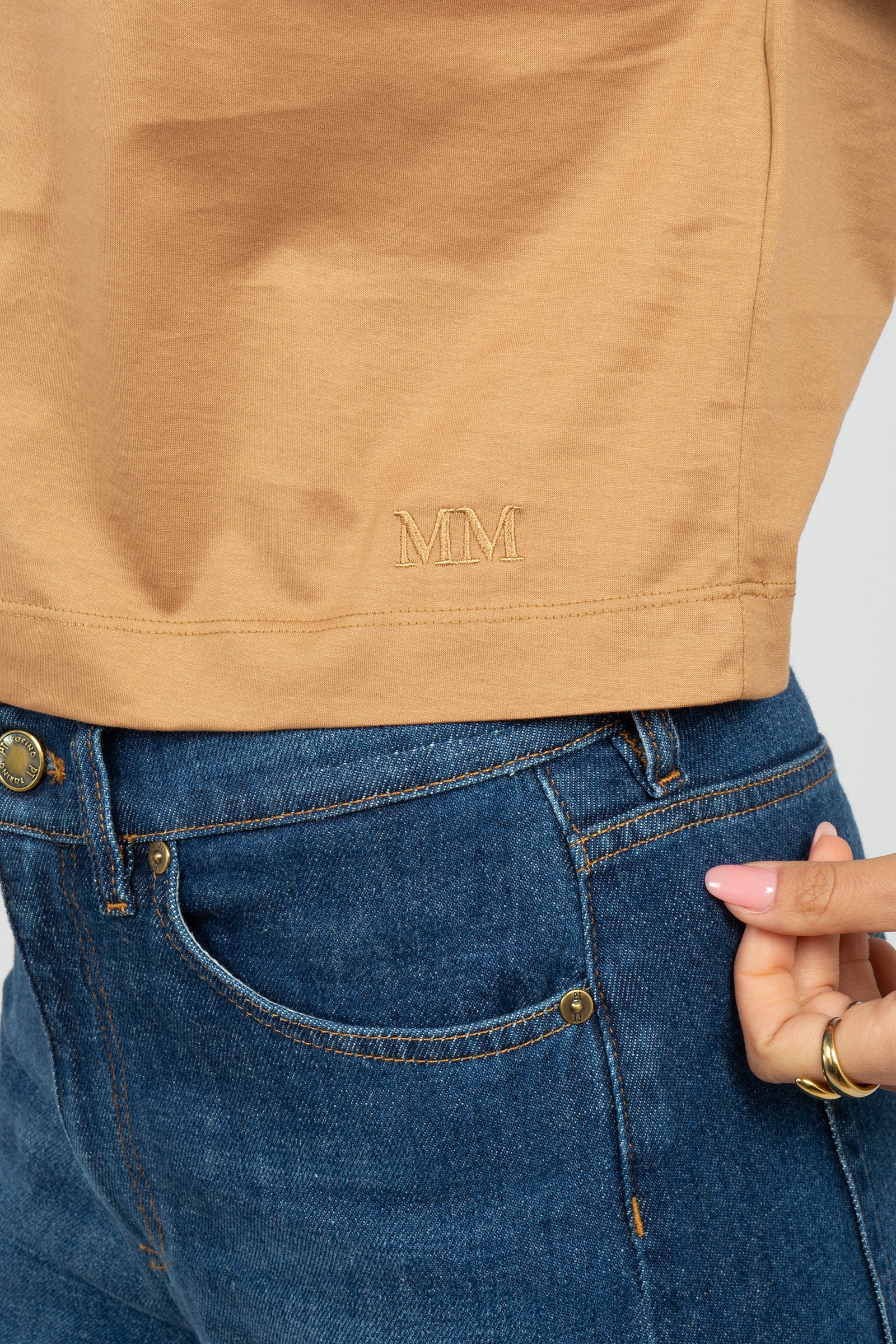 t-shirt in cotone 'radice' 2616941118600 024 MM - MAX MARA 