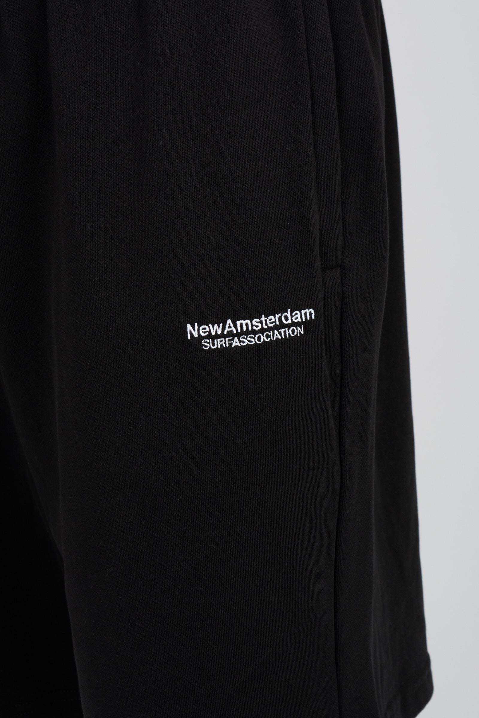 short in felpa con logo 2601049003 BLK NEW AMSTERDAM 