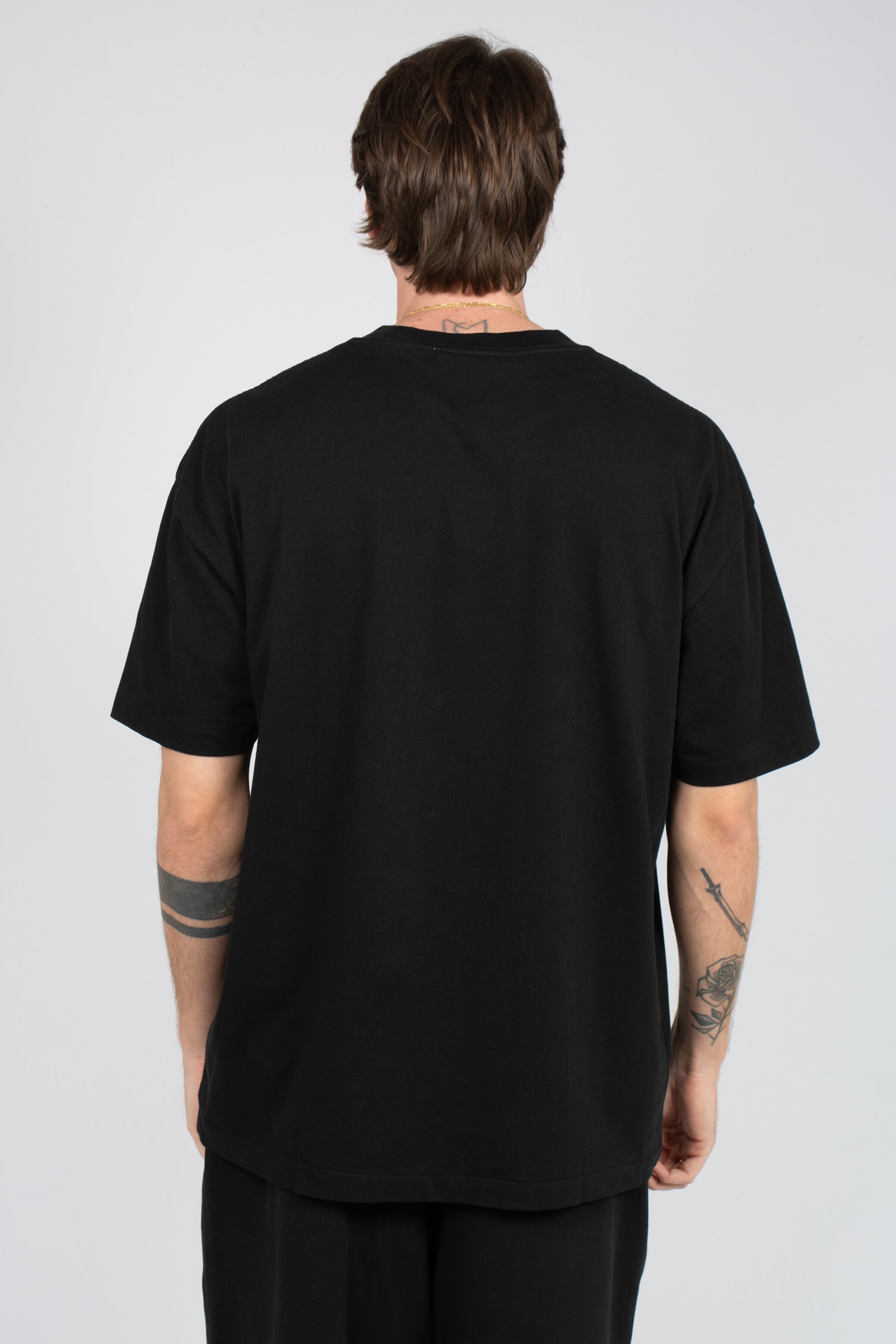 t-shirt in cotone 2601082002 BLK NEW AMSTERDAM 