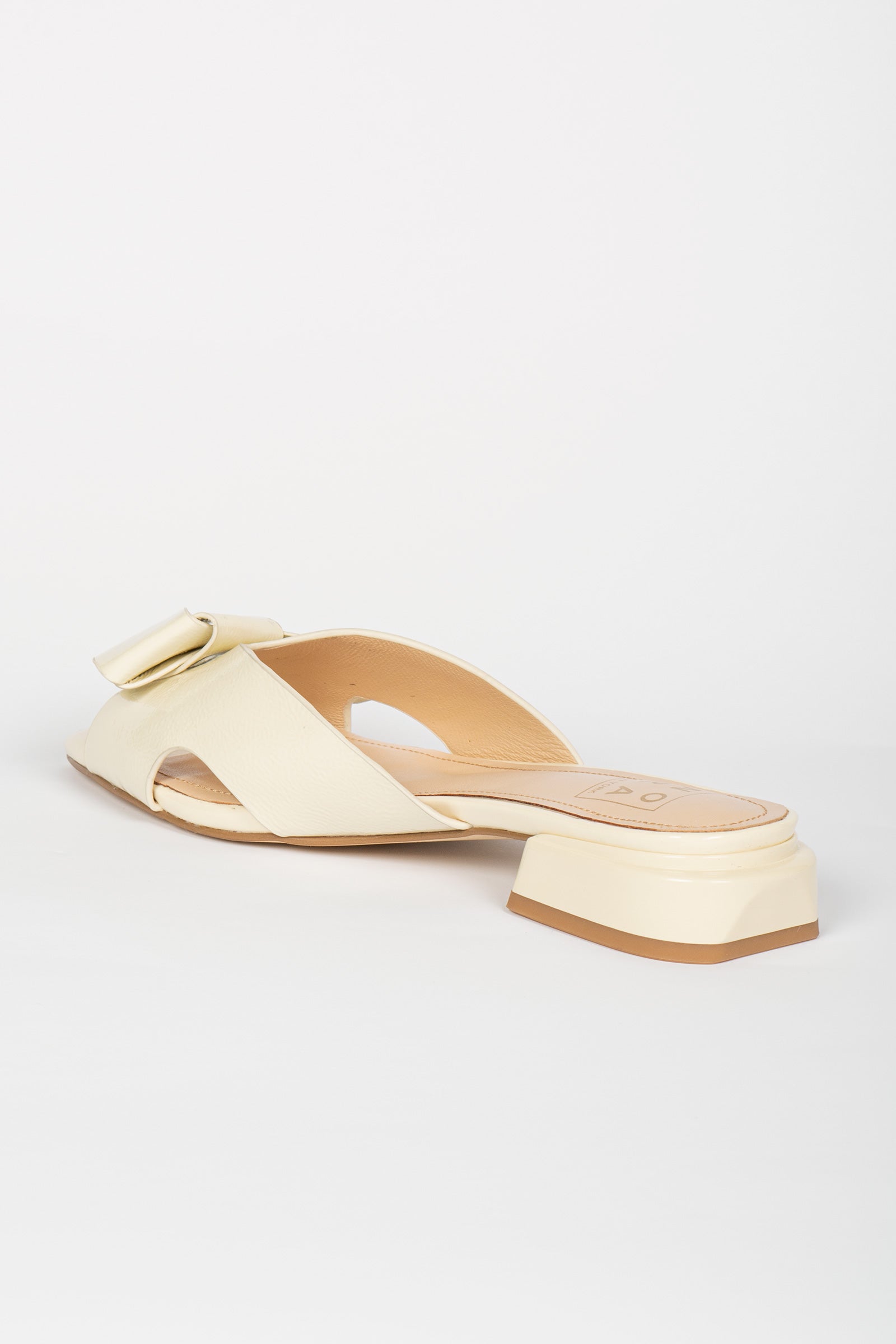 pantofola opentoe in naplak PE320NAPLAK PANNA NORA NEW YORK 