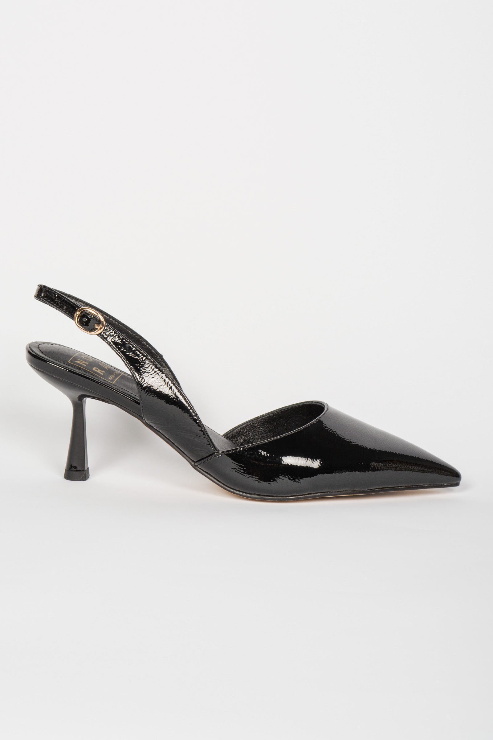 decollete 50mm in vernice PE9833VERNICE NERO NORA NEW YORK 