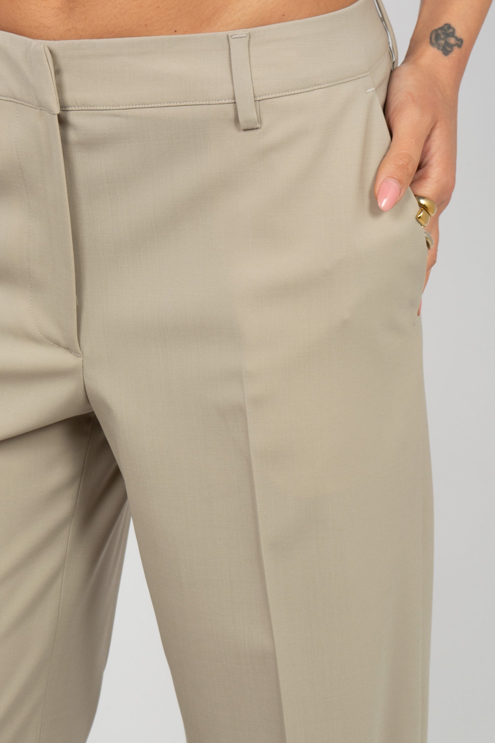 pantalone in lana stretch 'francoise fit' CDVSFSZ00STD MA270040 PT TORINO 