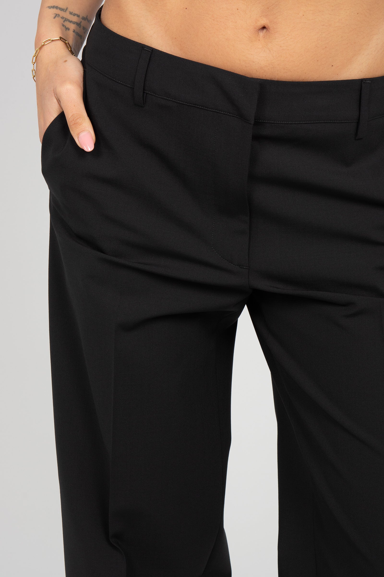 pantalone in lana stretch 'francoise fit' CDVSFSZ00STD MA270990 PT TORINO 