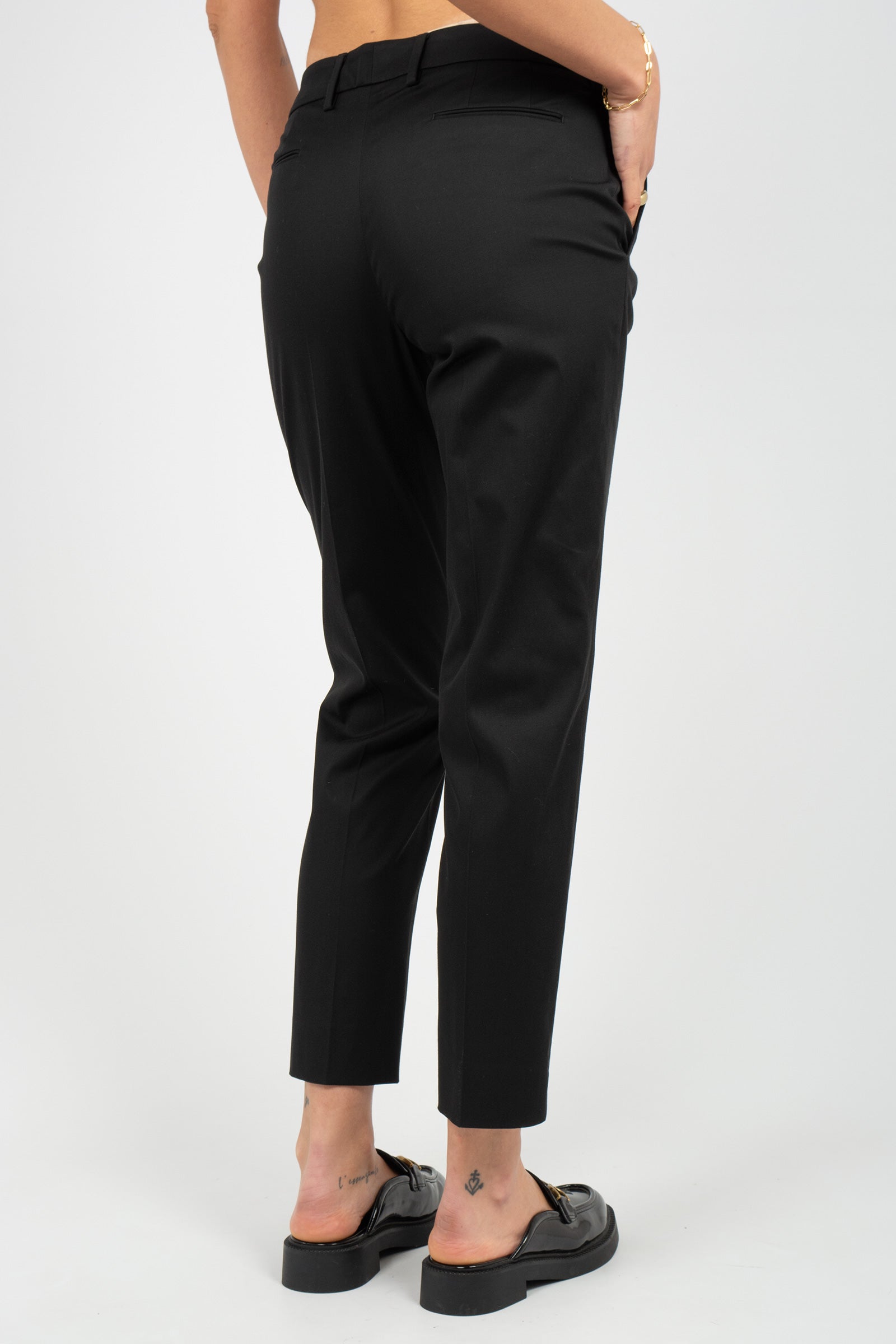 pantalone in misto cotone e seta 'new york' CDVSNYZ00STD SD800990 PT TORINO 