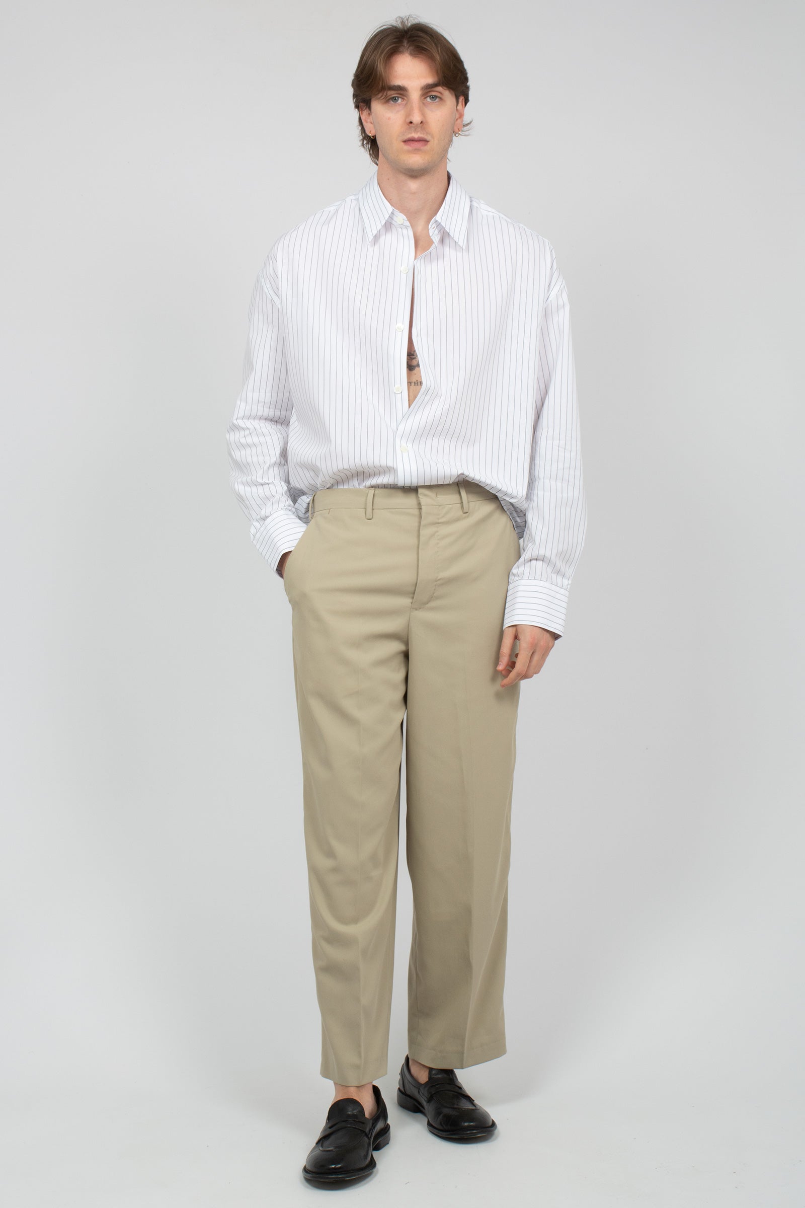 pantalone in cotone 'dandy fit' COASDAZ00TTK SD820040 PT TORINO 