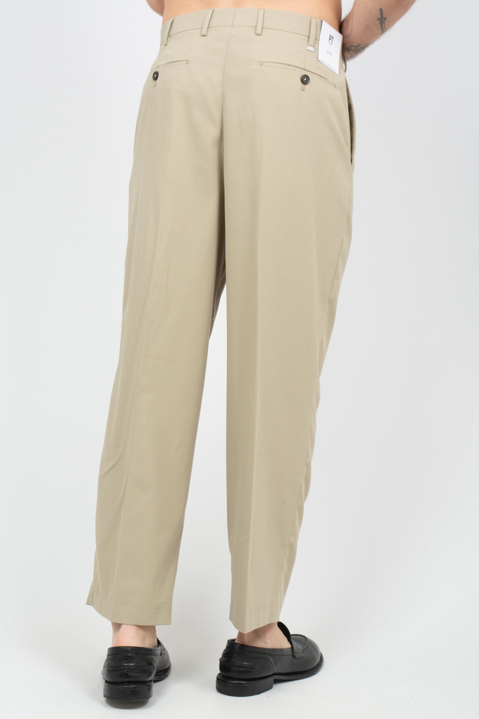 pantalone in cotone 'dandy fit' COASDAZ00TTK SD820040 PT TORINO 