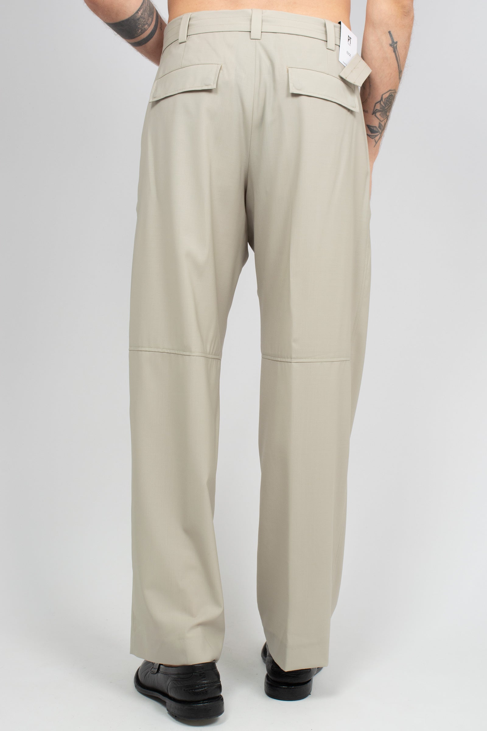 pantalone in lana vergine 'wide fit' COASHTZ00FWD ZI560060 PT TORINO 