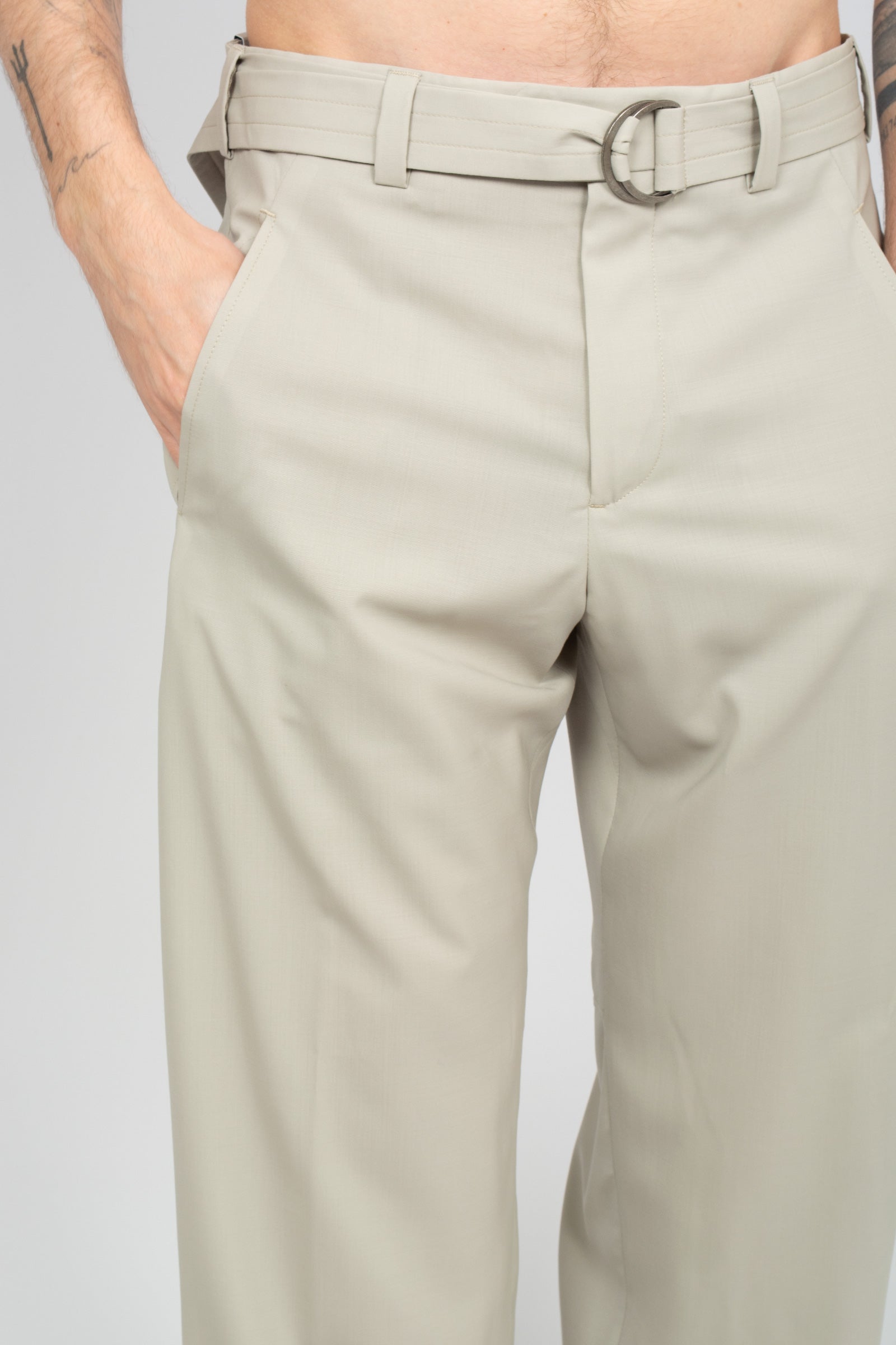 pantalone in lana vergine 'wide fit' COASHTZ00FWD ZI560060 PT TORINO 