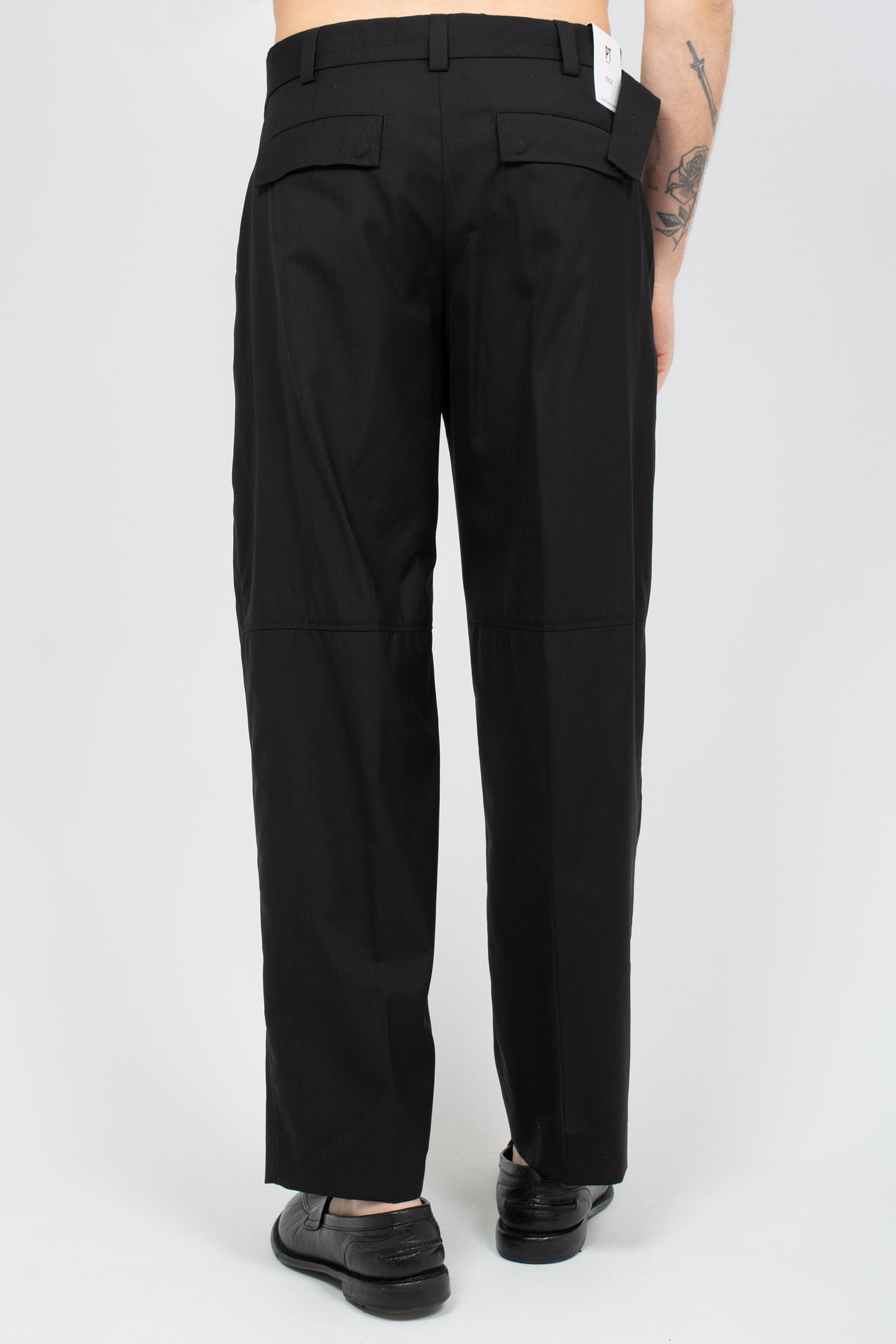 pantalone in lana vergine 'wide fit' COASHTZ00FWD ZI560990 PT TORINO 