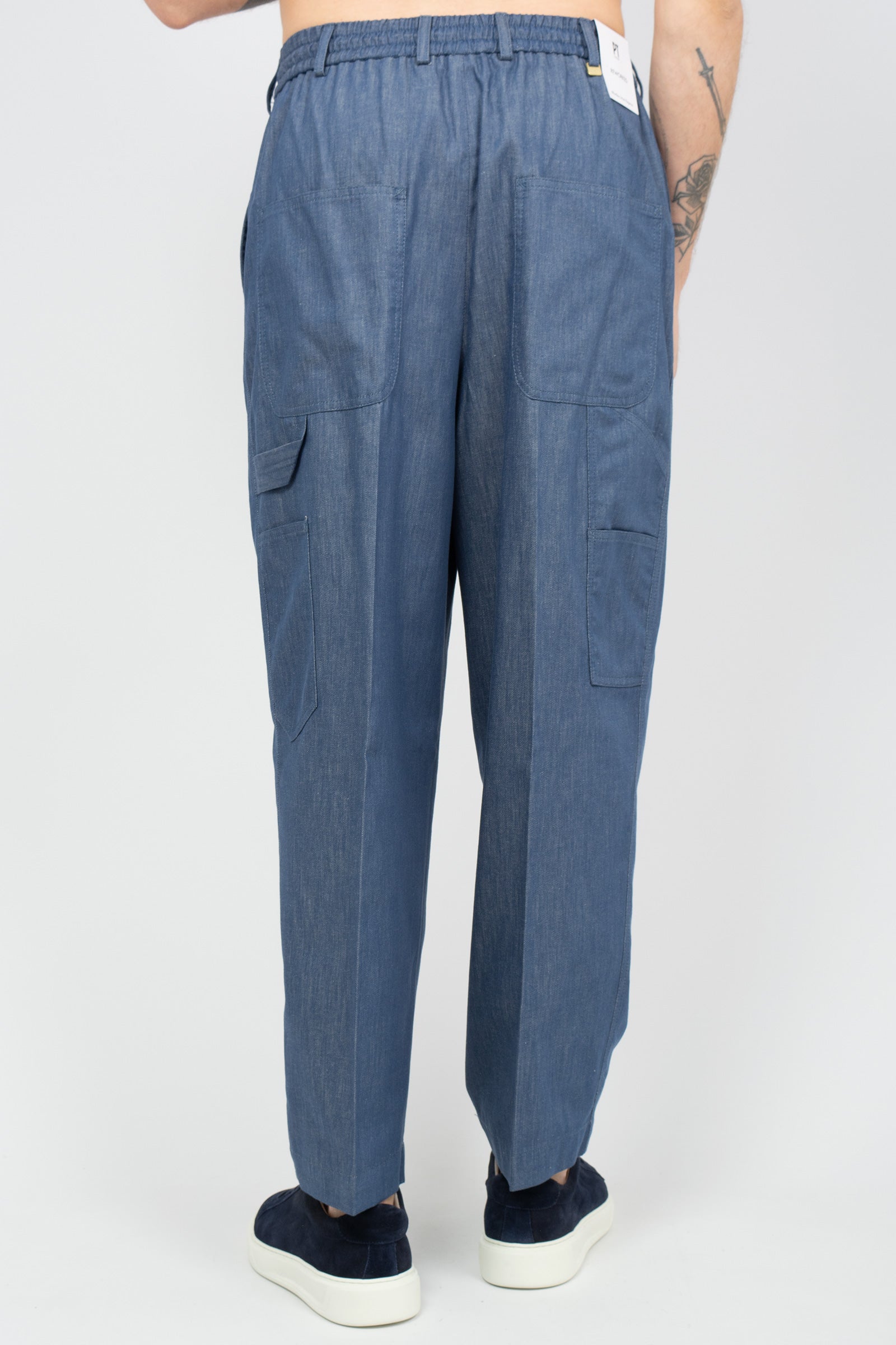 jogger in misto cotone 'wide fit' COASWDZB00KLT BB700360 PT TORINO 