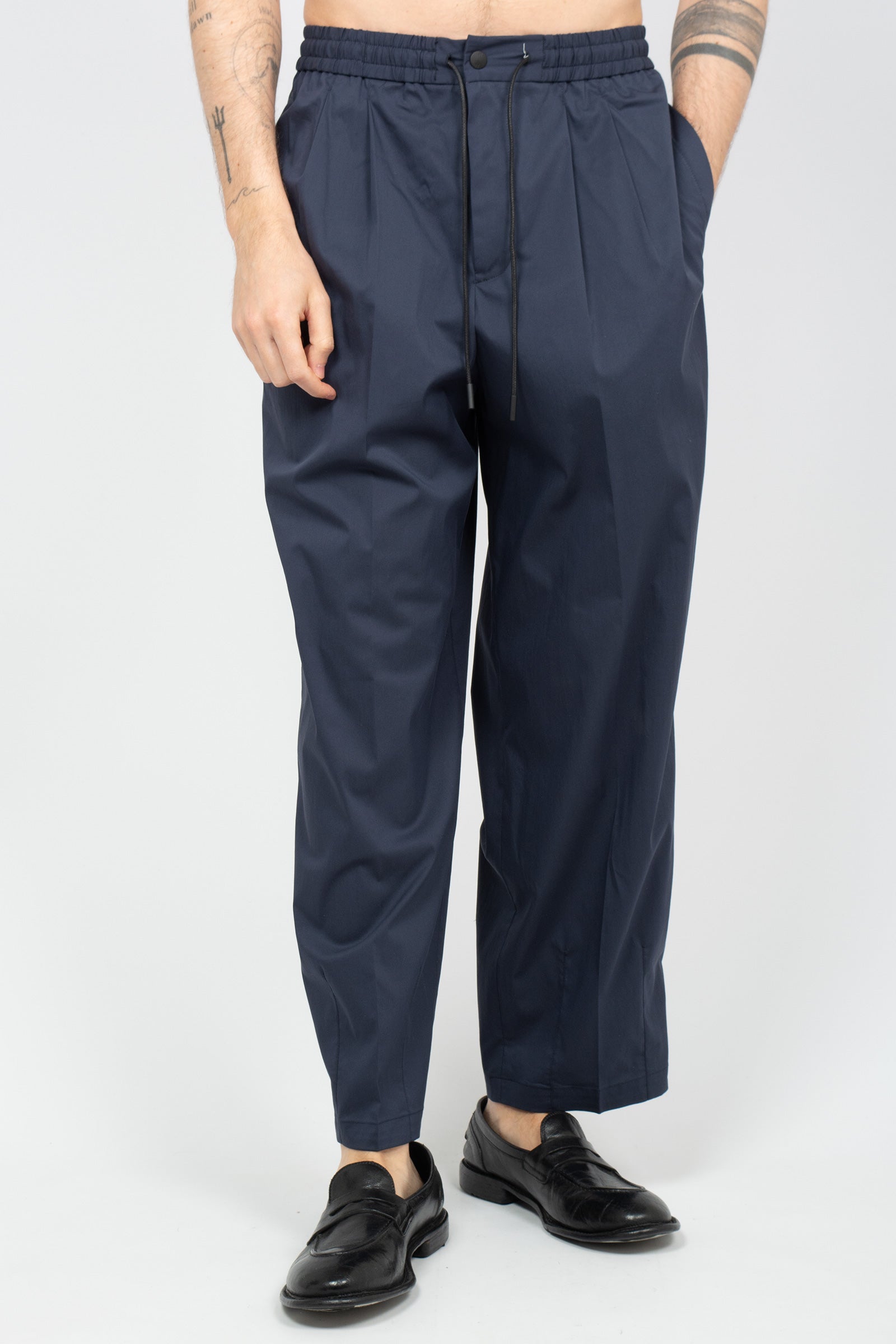 jogger in misto cotone 'wide fit' COASWDZB00KLT VD050360 PT TORINO 