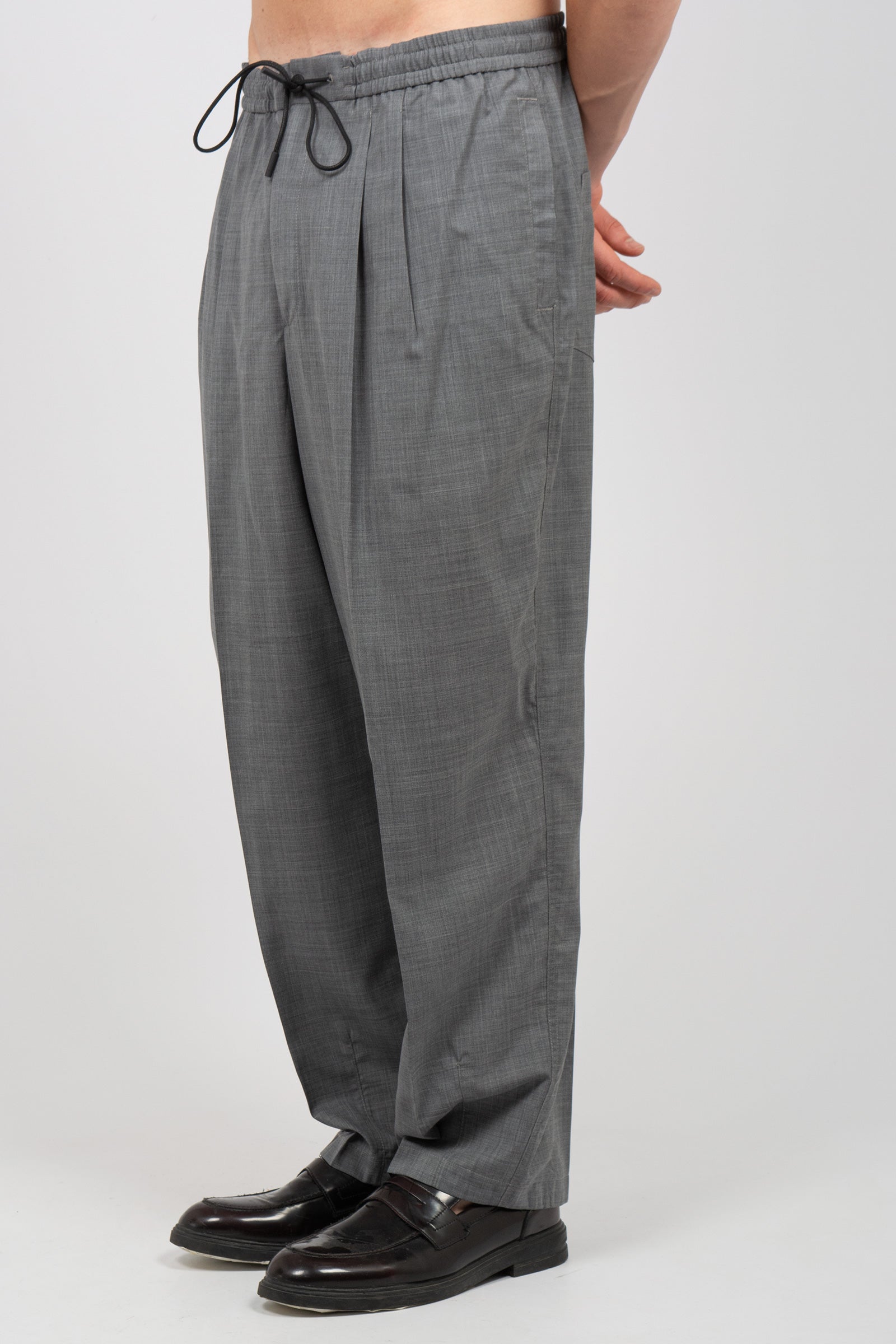 jogger in misto cotone 'wide fit' COASWDZB00KLT ZI560220 PT TORINO 