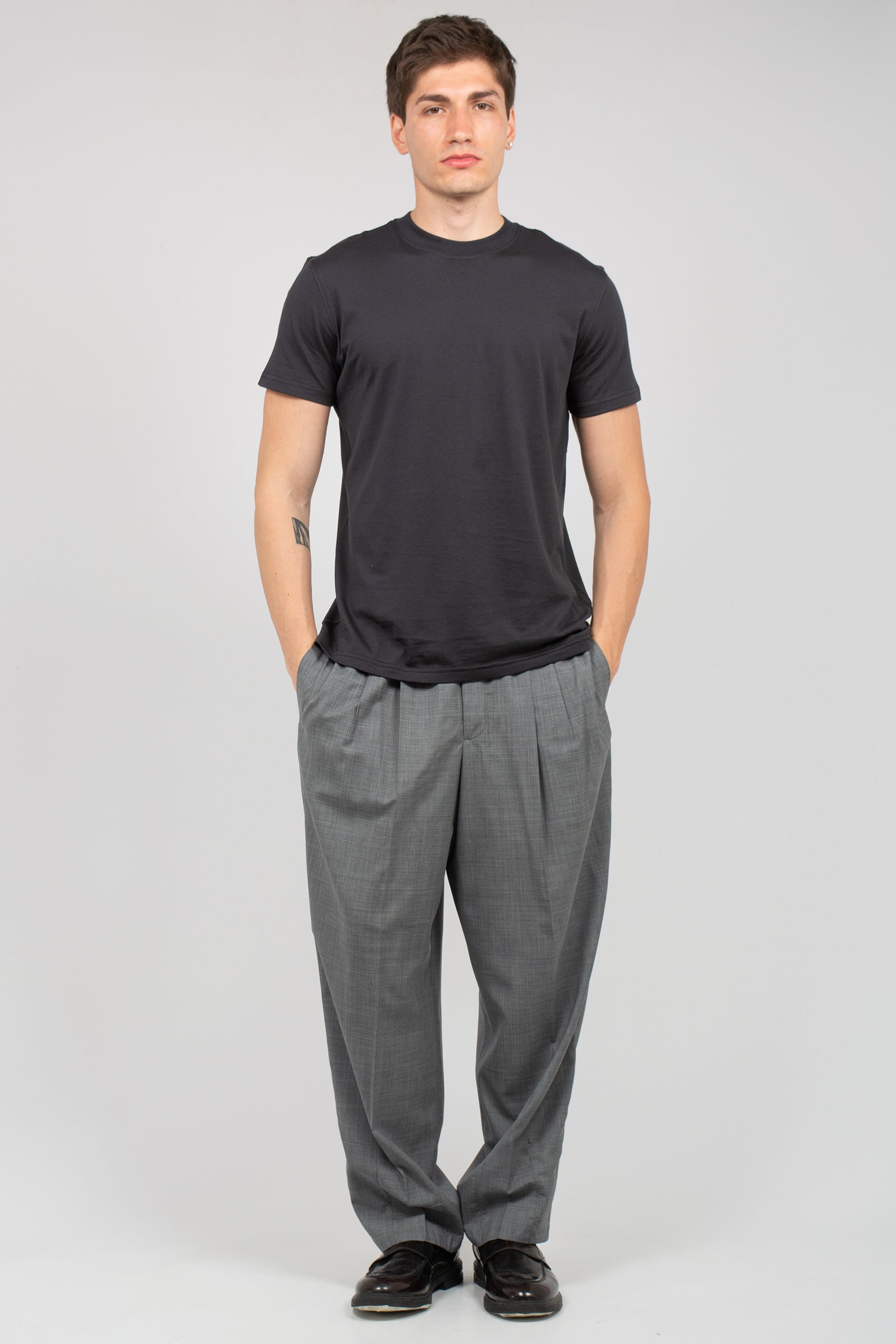 jogger in misto cotone 'wide fit' COASWDZB00KLT ZI560220 PT TORINO 
