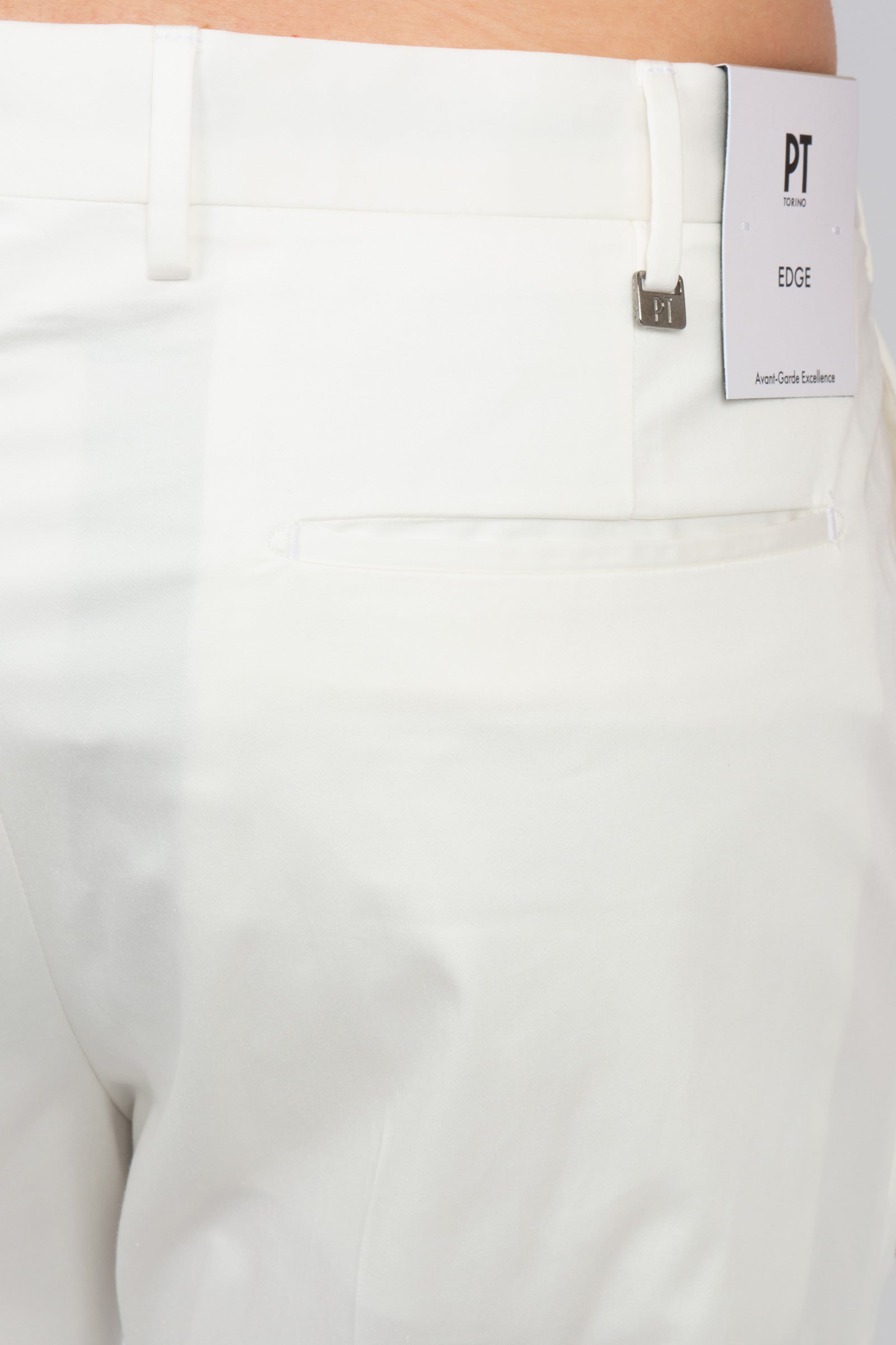 pantalone in cotone stretch 'dieci fit' COASX0Z00FWD NU680010 PT TORINO 
