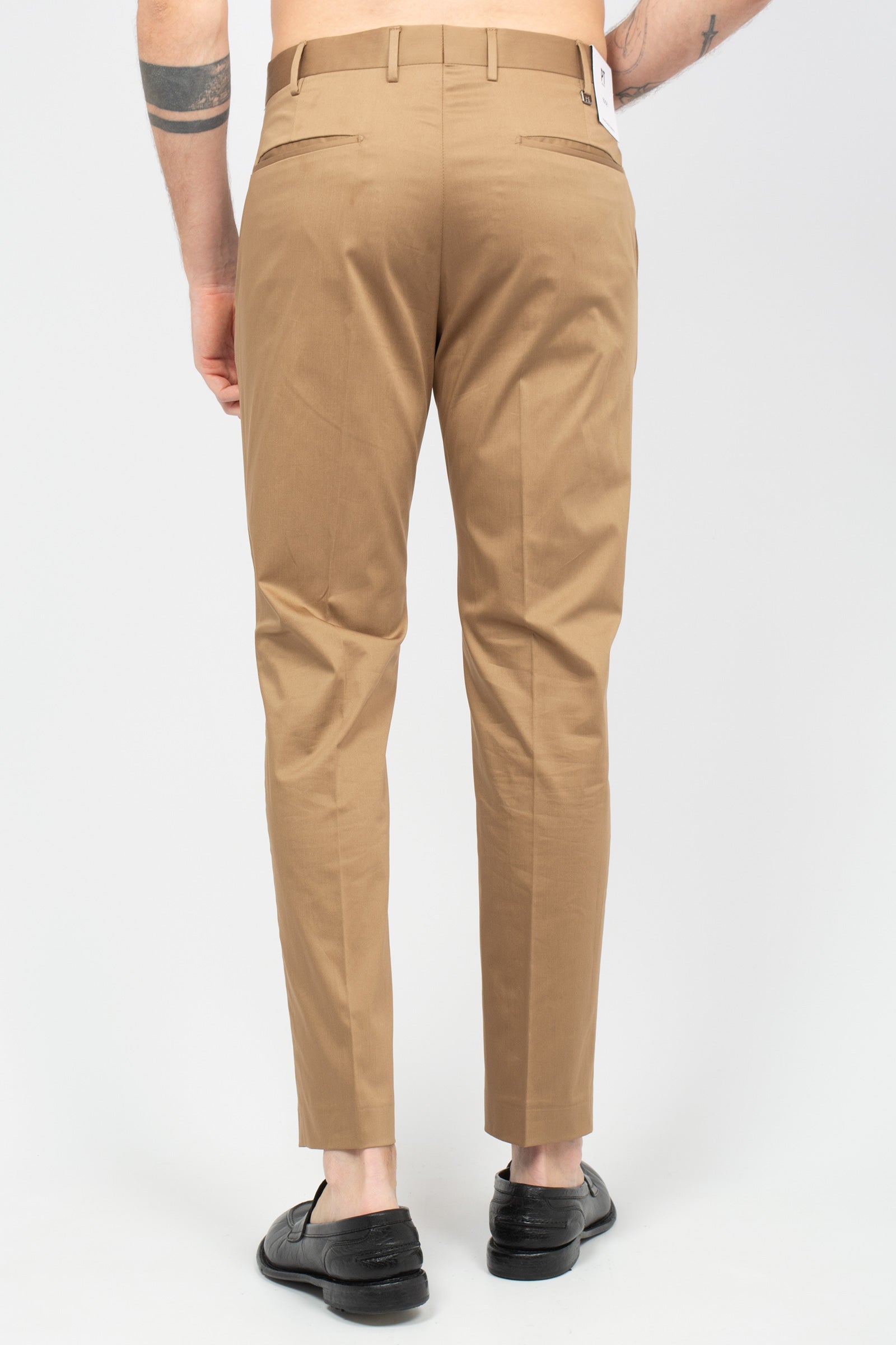 pantalone in cotone stretch 'dieci fit' COASX0Z00FWD NU680130 PT TORINO 