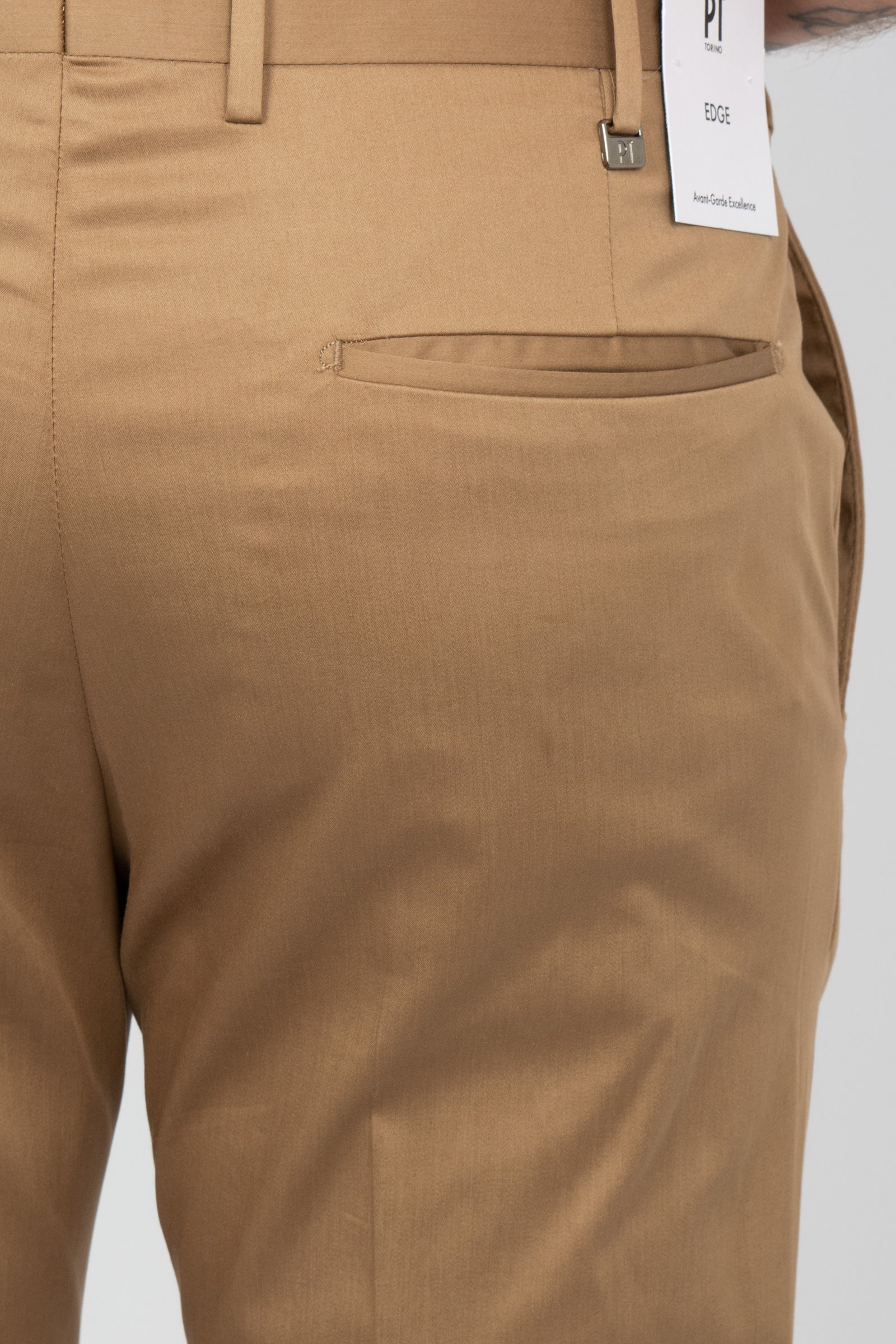 pantalone in cotone stretch 'dieci fit' COASX0Z00FWD NU680130 PT TORINO 
