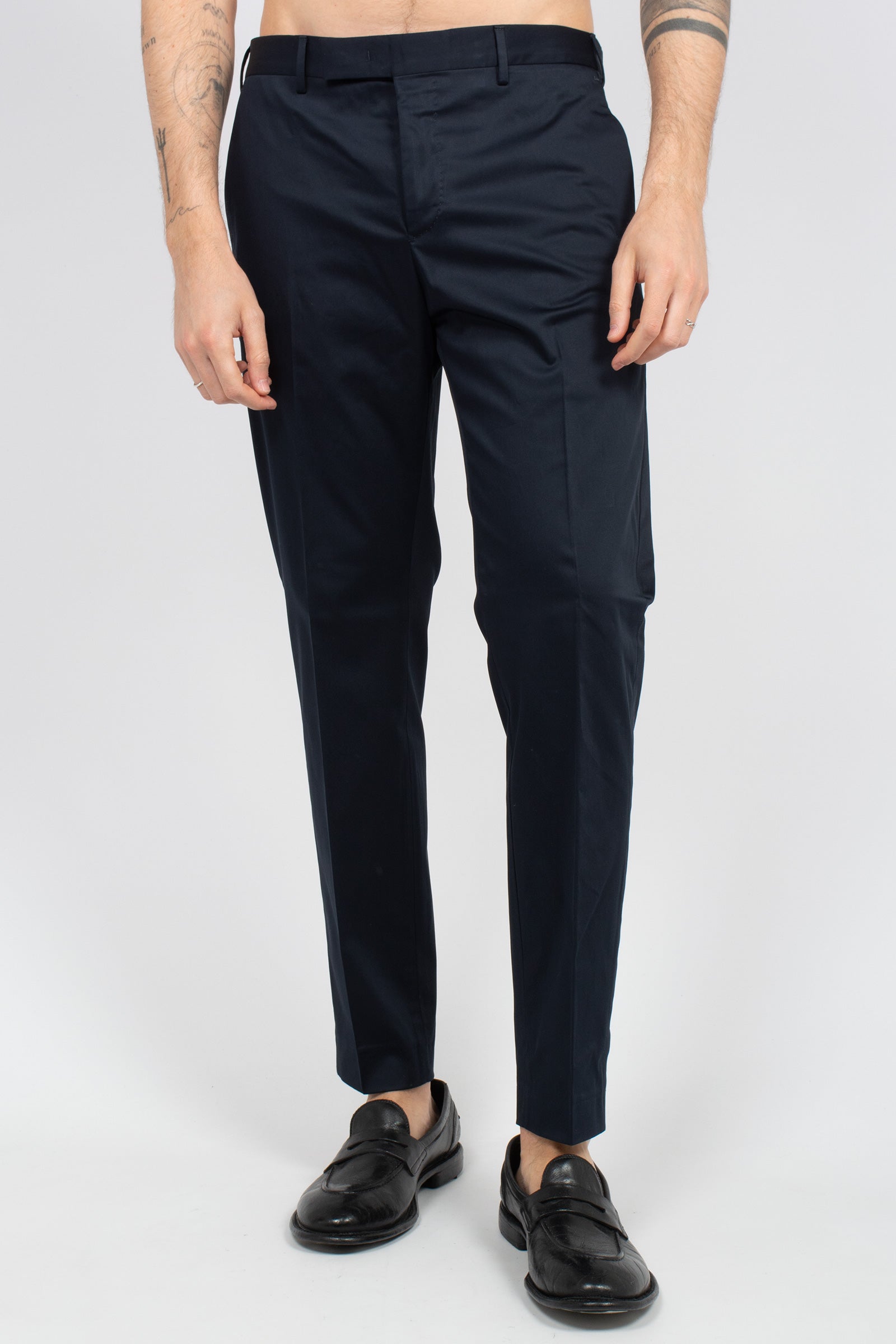 pantalone in cotone stretch 'dieci fit' COASX0Z00FWD NU680360 PT TORINO 