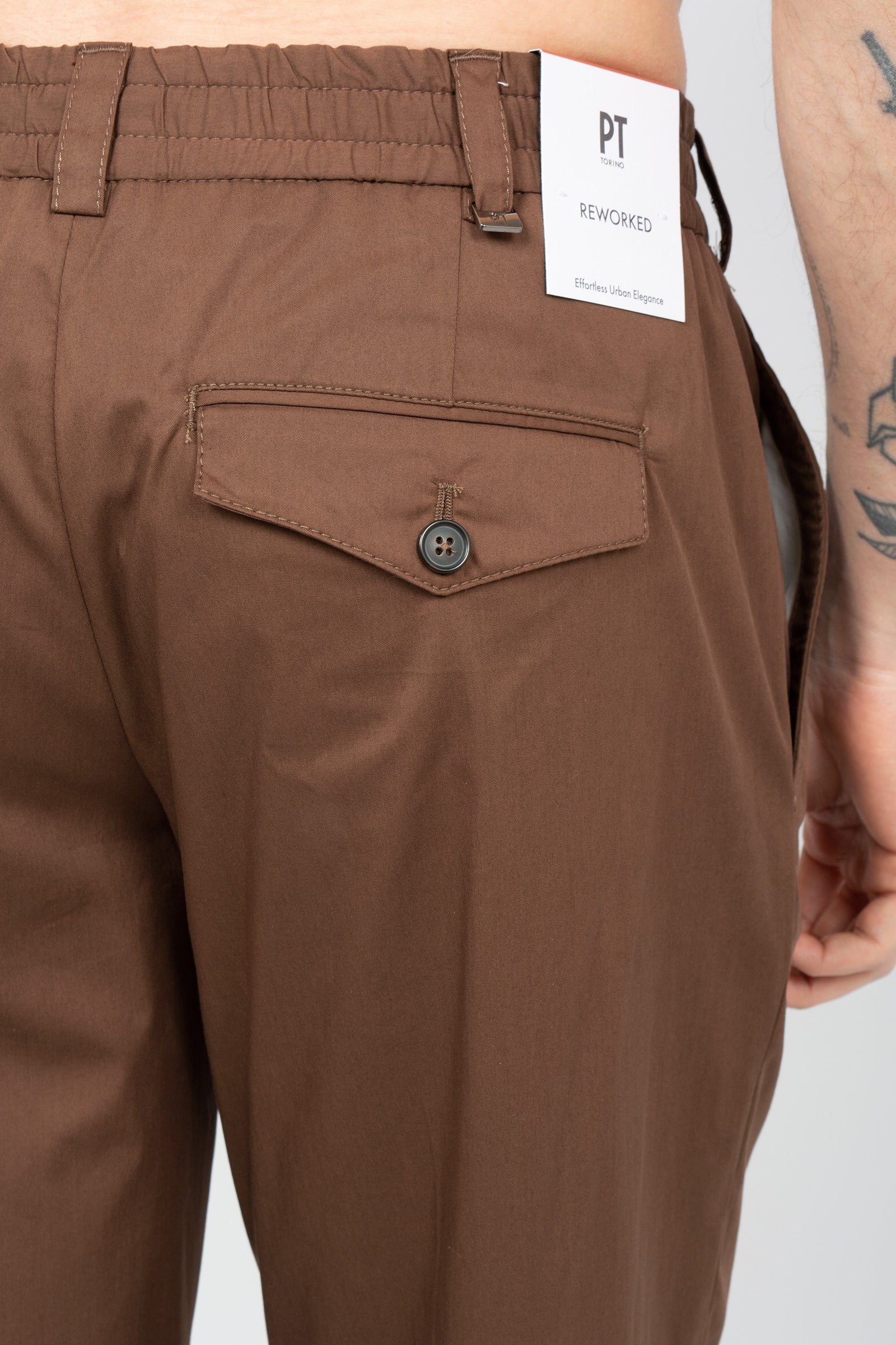 pantalone jogger in misto cotone 'the rebel fit' CORSRBB30REW VD050170 PT TORINO 