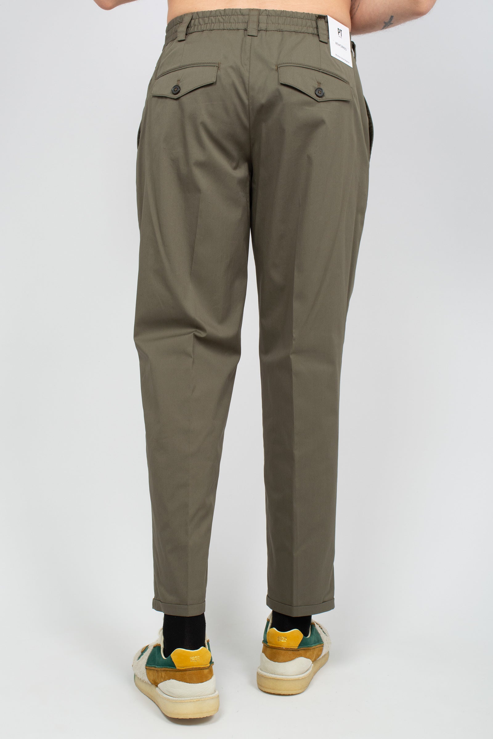pantalone jogger in misto cotone 'the rebel fit' CORSRBB30REW VD050445 PT TORINO 
