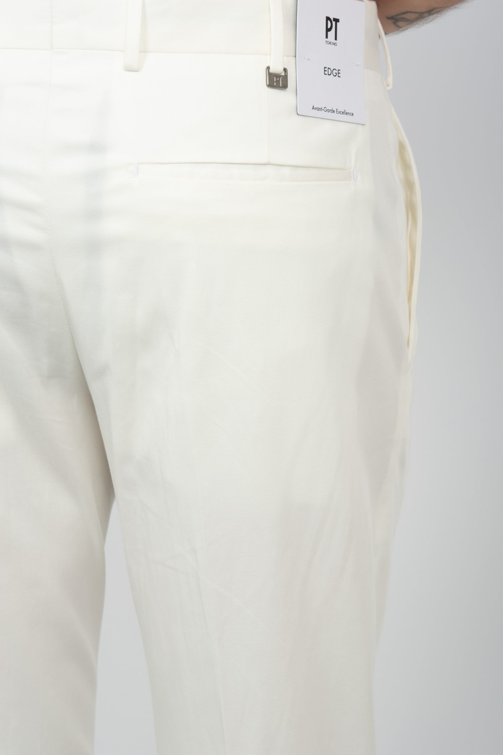 pantalone in cotone e seta 'rebel fit' CORSZ1Z00FWD SD800010 PT TORINO 