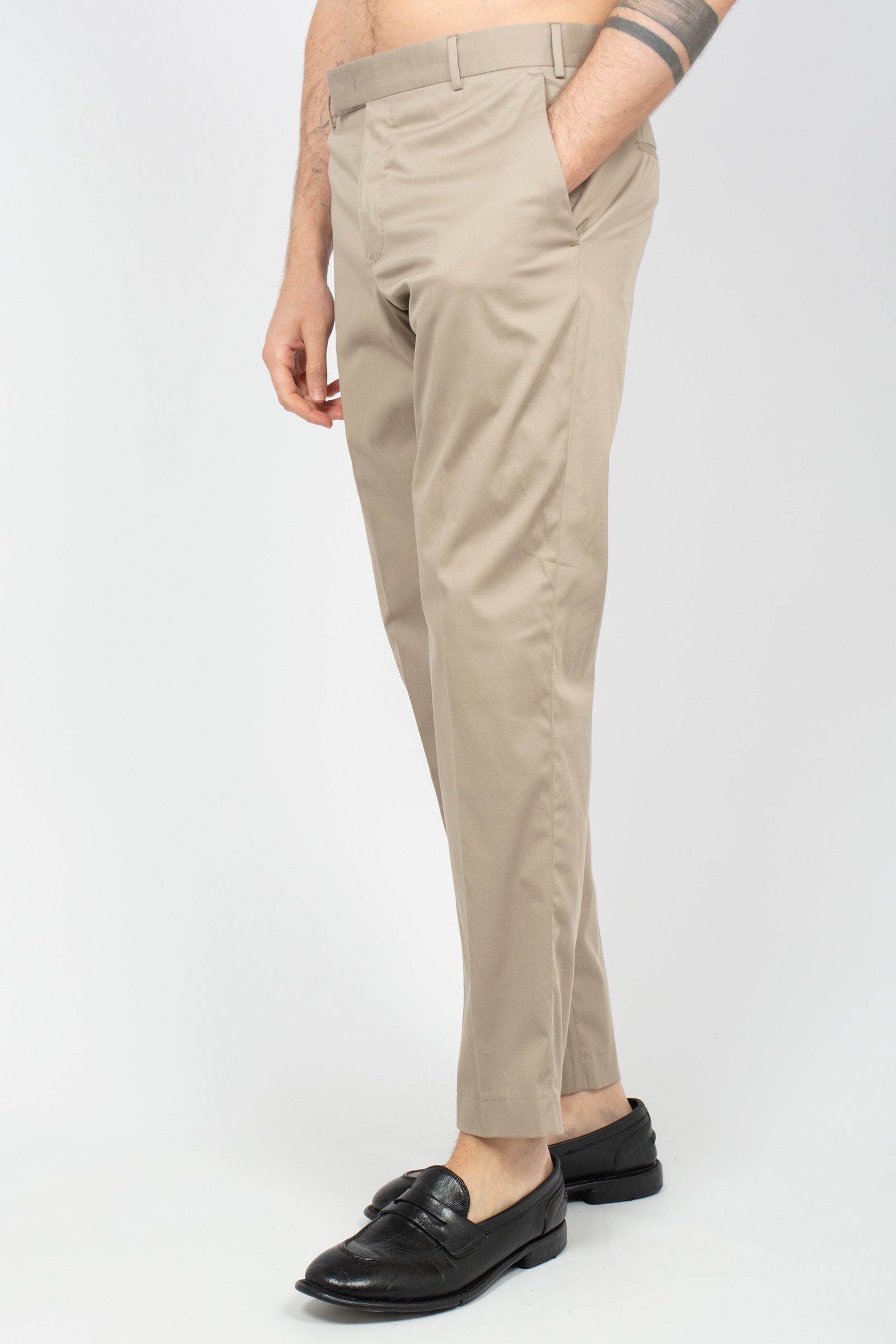 pantalone in cotone e seta 'rebel fit' CORSZ1Z00FWD SD800060 PT TORINO 