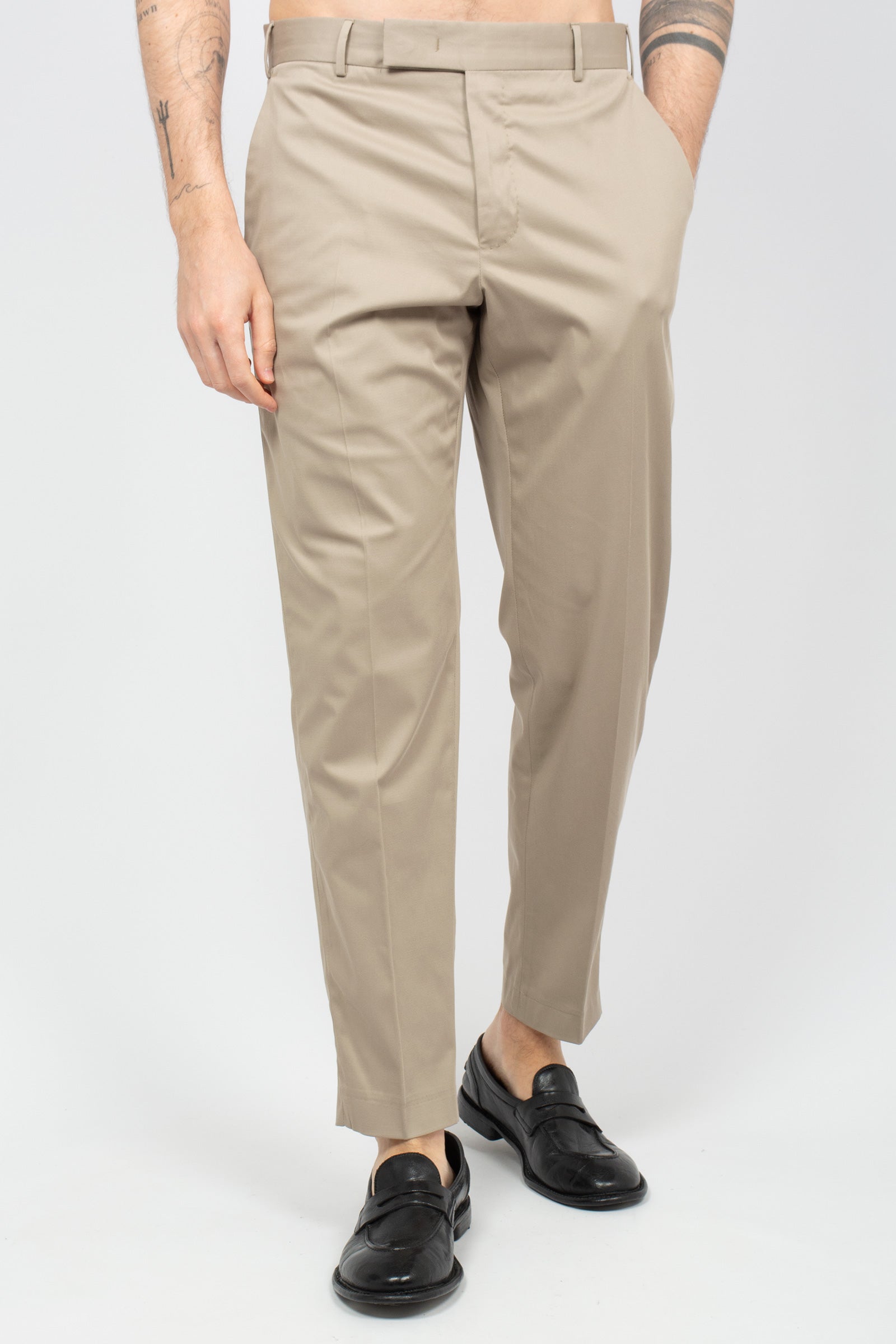 pantalone in cotone e seta 'rebel fit' CORSZ1Z00FWD SD800060 PT TORINO 