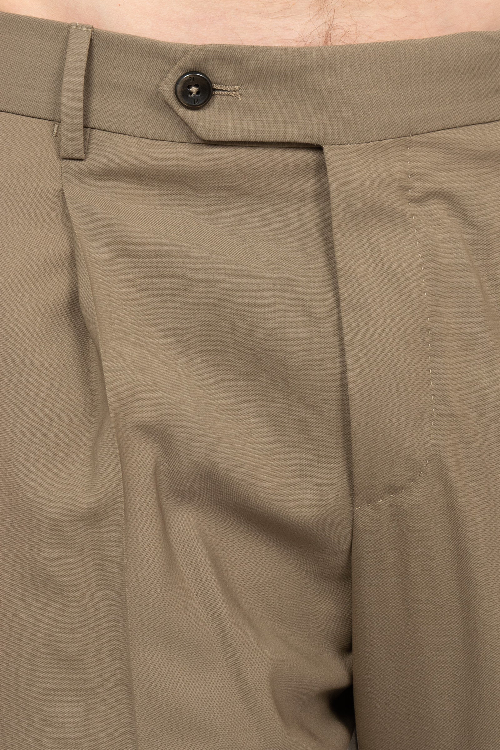 pantalone in lana vergine 'union fit' COZSUFZA0CL1 ZI560130 PT TORINO 