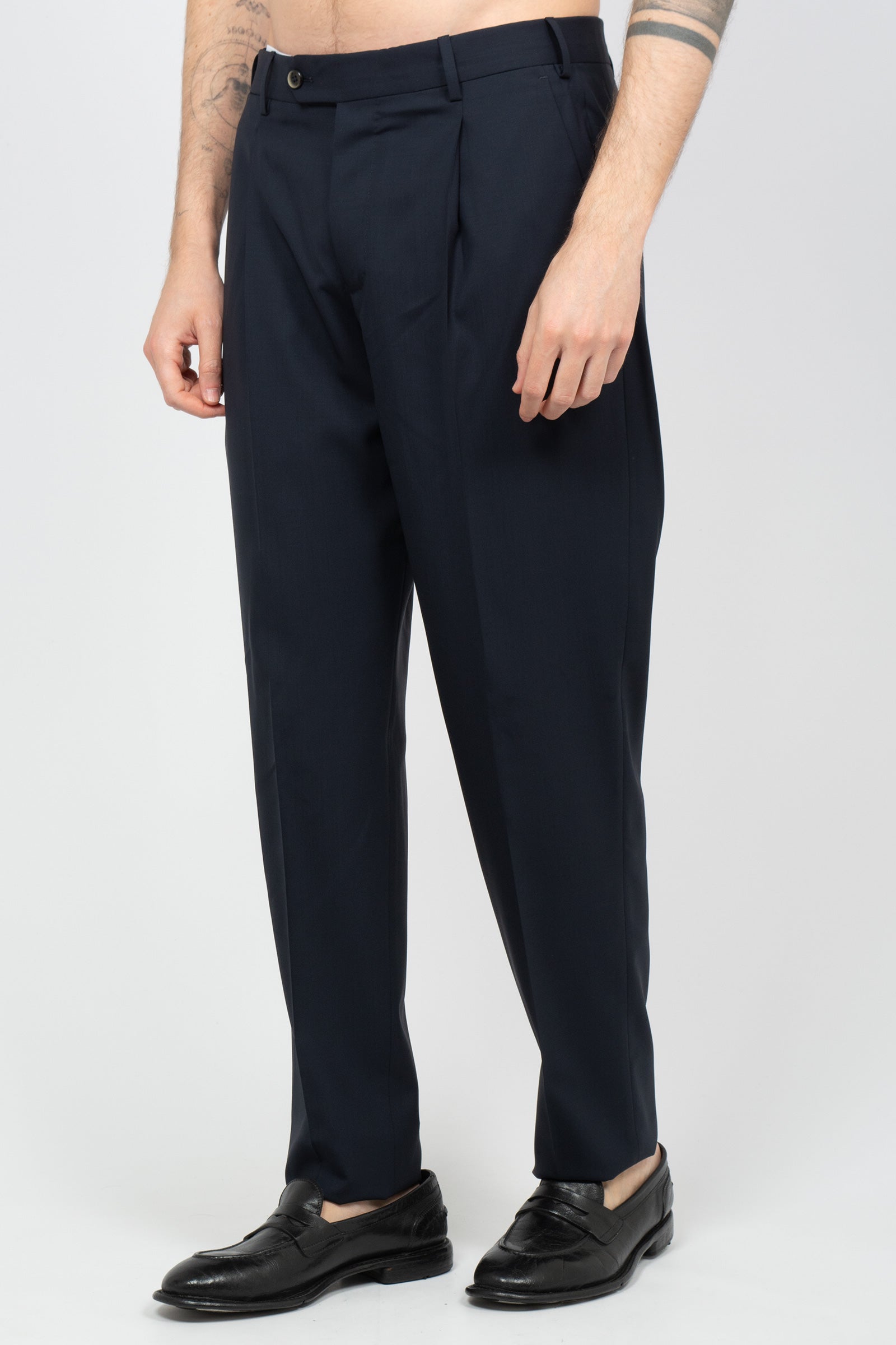 pantalone in lana vergine 'union fit' COZSUFZA0CL1 ZI560370 PT TORINO 