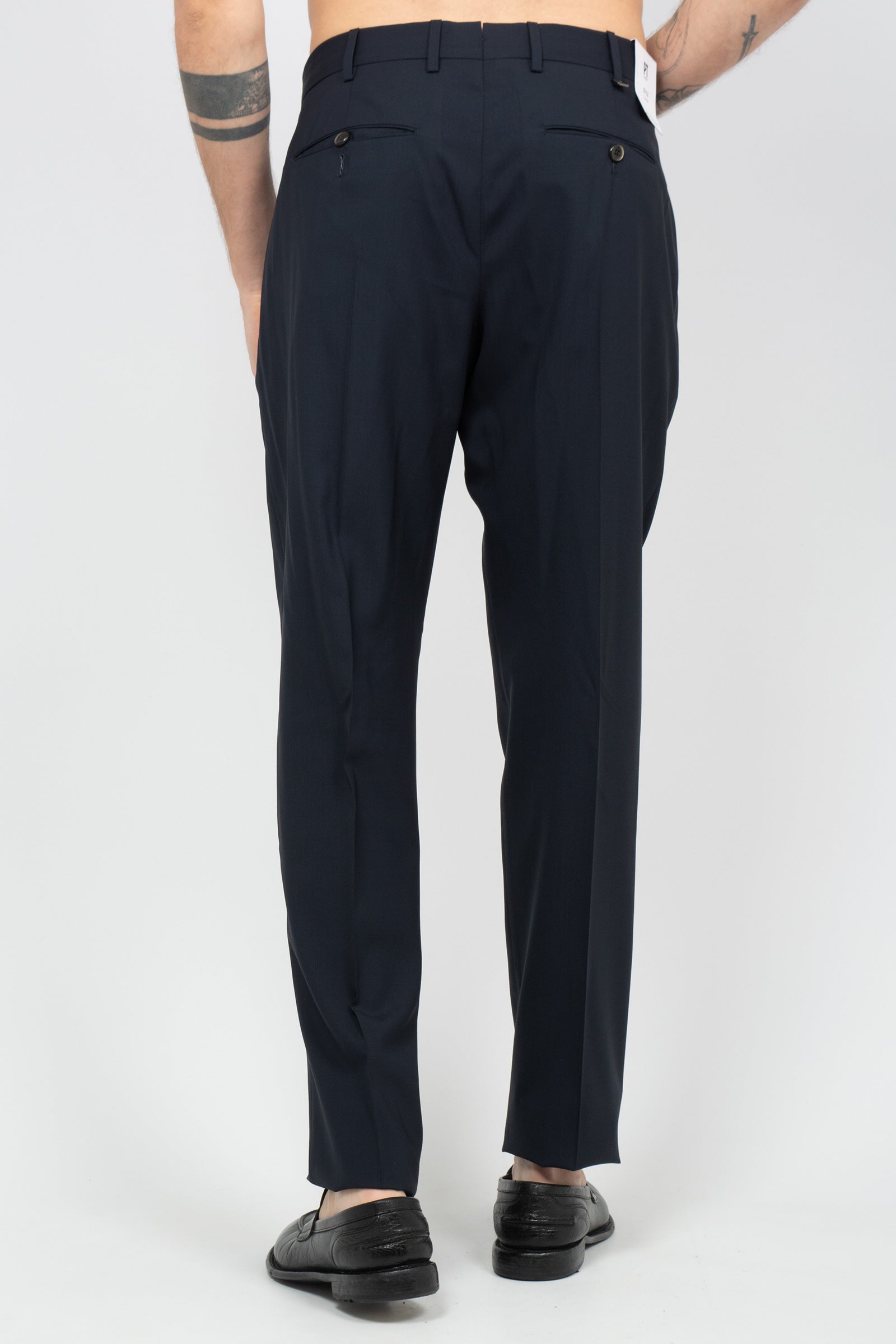 pantalone in lana vergine 'union fit' COZSUFZA0CL1 ZI560370 PT TORINO 
