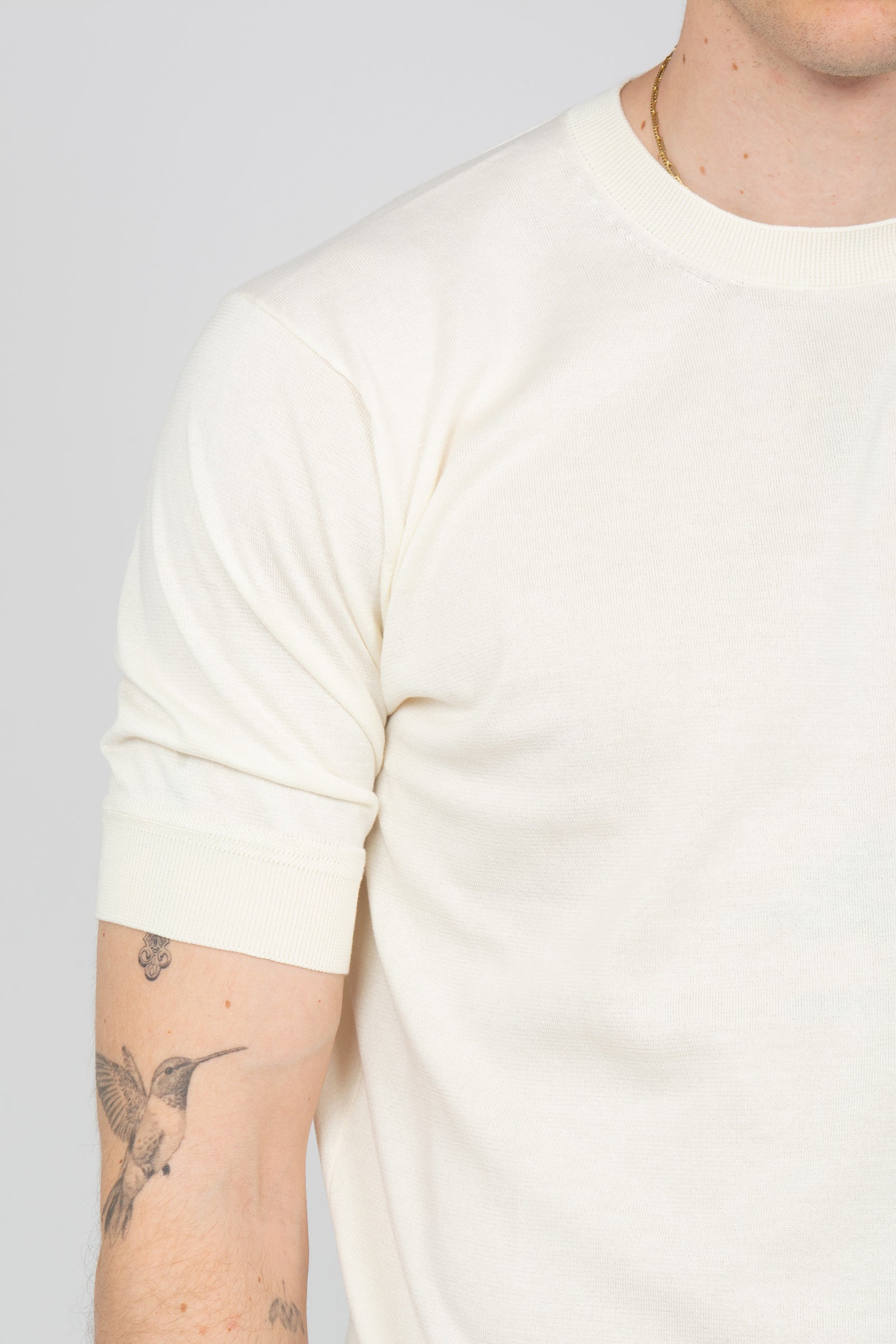 t-shirt in filo di cotone TL4SGM100NTS 60MGU0015 PT TORINO 