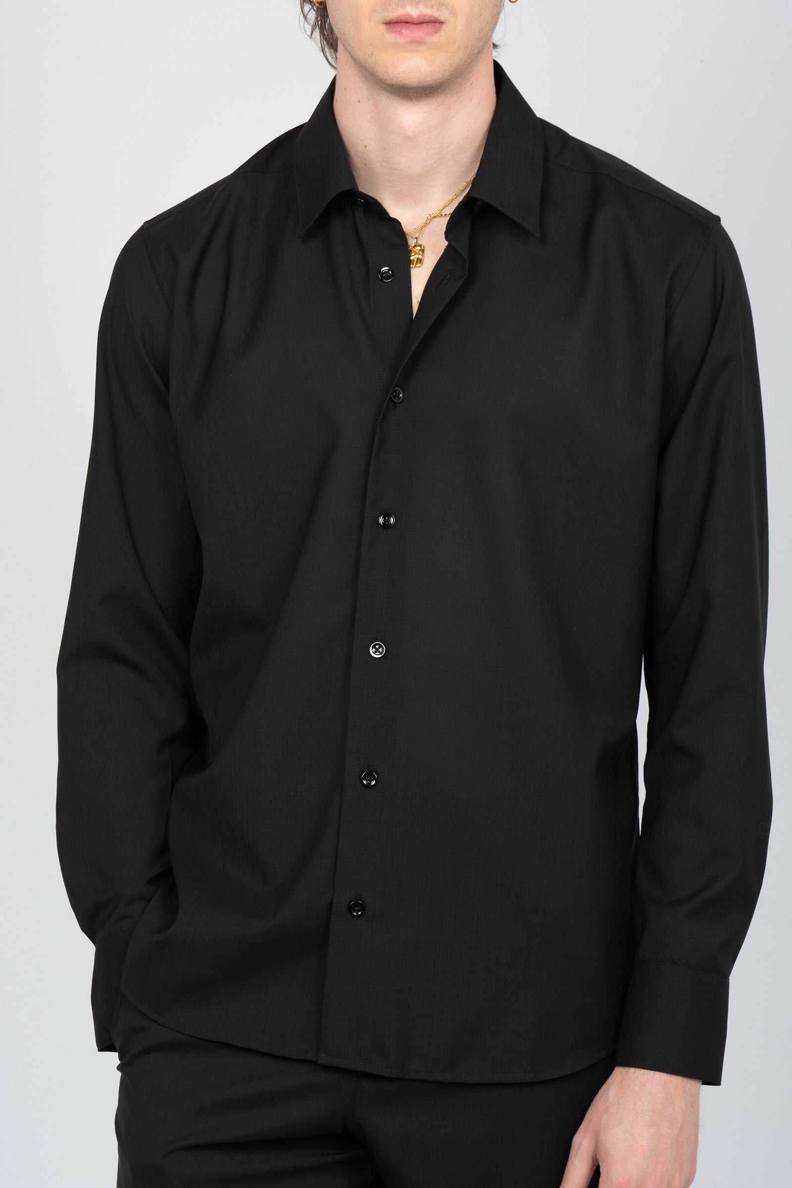 camicia oversize con bottoni in madreperla TL6SIT050RBO ZI560990 PT TORINO 