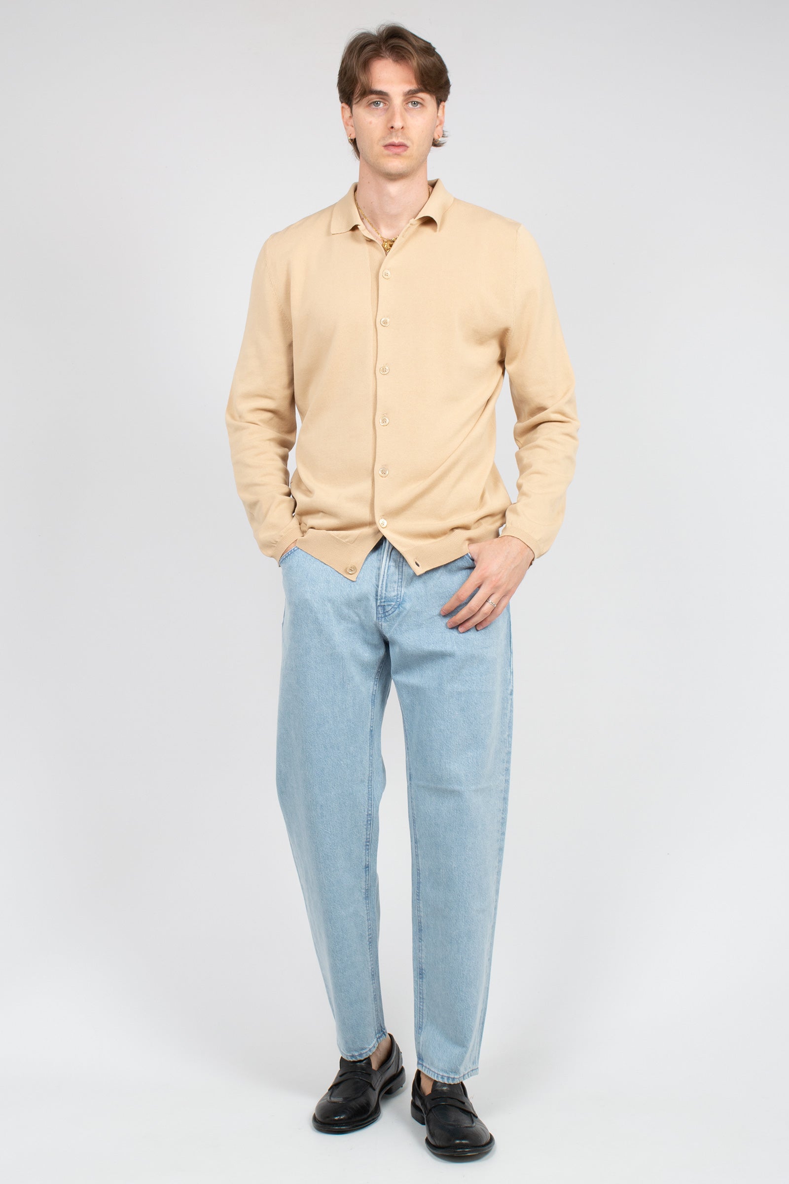 denim in cotone 'rebel fit' C5RP05B0 OA5120CC42 PT TORINO DENIM 