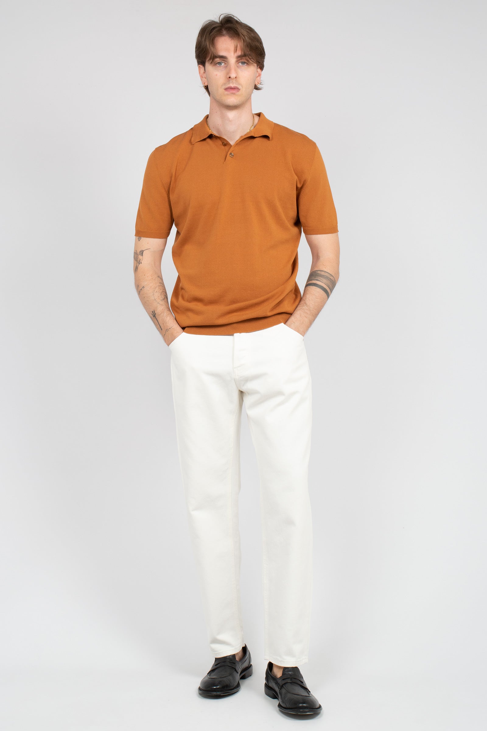 denim in cotone 'rebel fit' C5RP05B0 TX14T0Y018 PT TORINO DENIM 