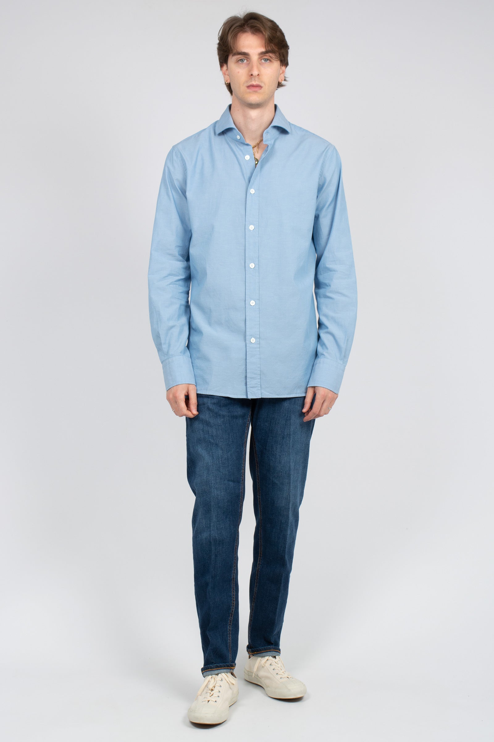jeans in bull di cotone stretch 'raggae fit' C5TP05B0 IM5810MN25 PT TORINO DENIM 