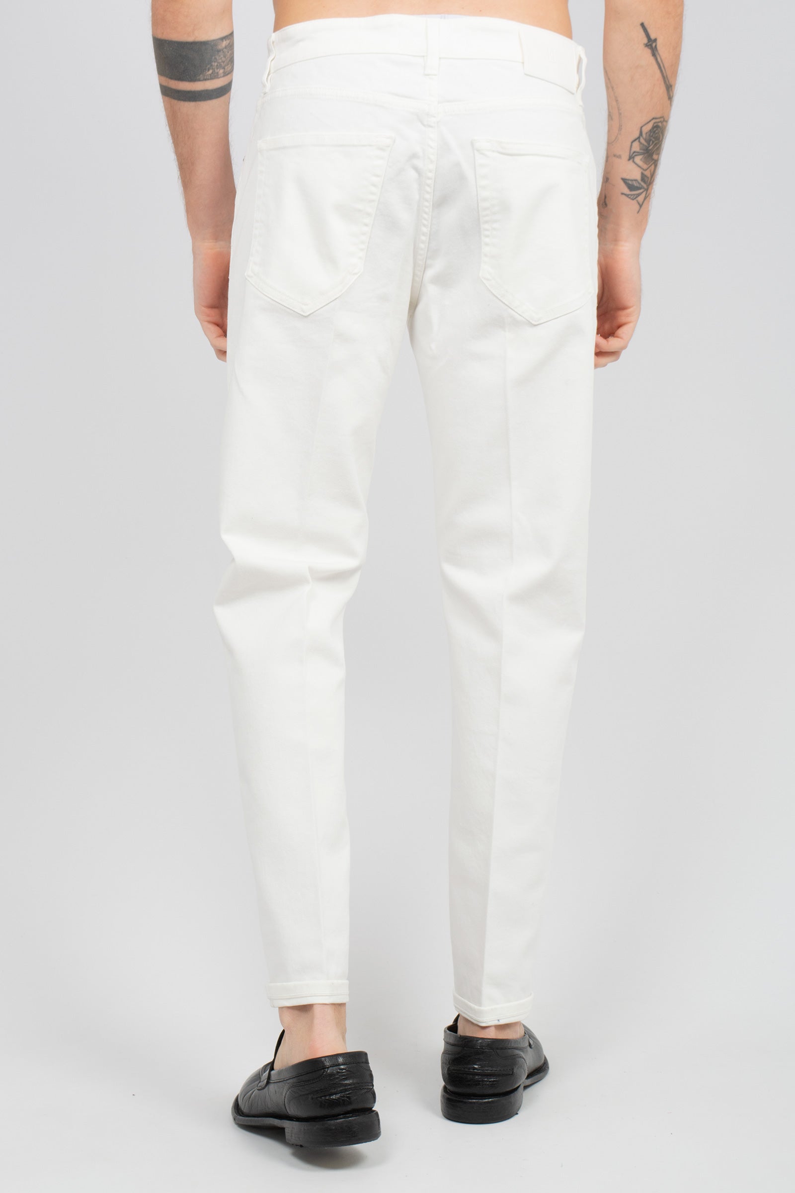 jeans in bull di cotone stretch 'raggae fit' C5TP05B0 OA14T0Y018 PT TORINO DENIM 