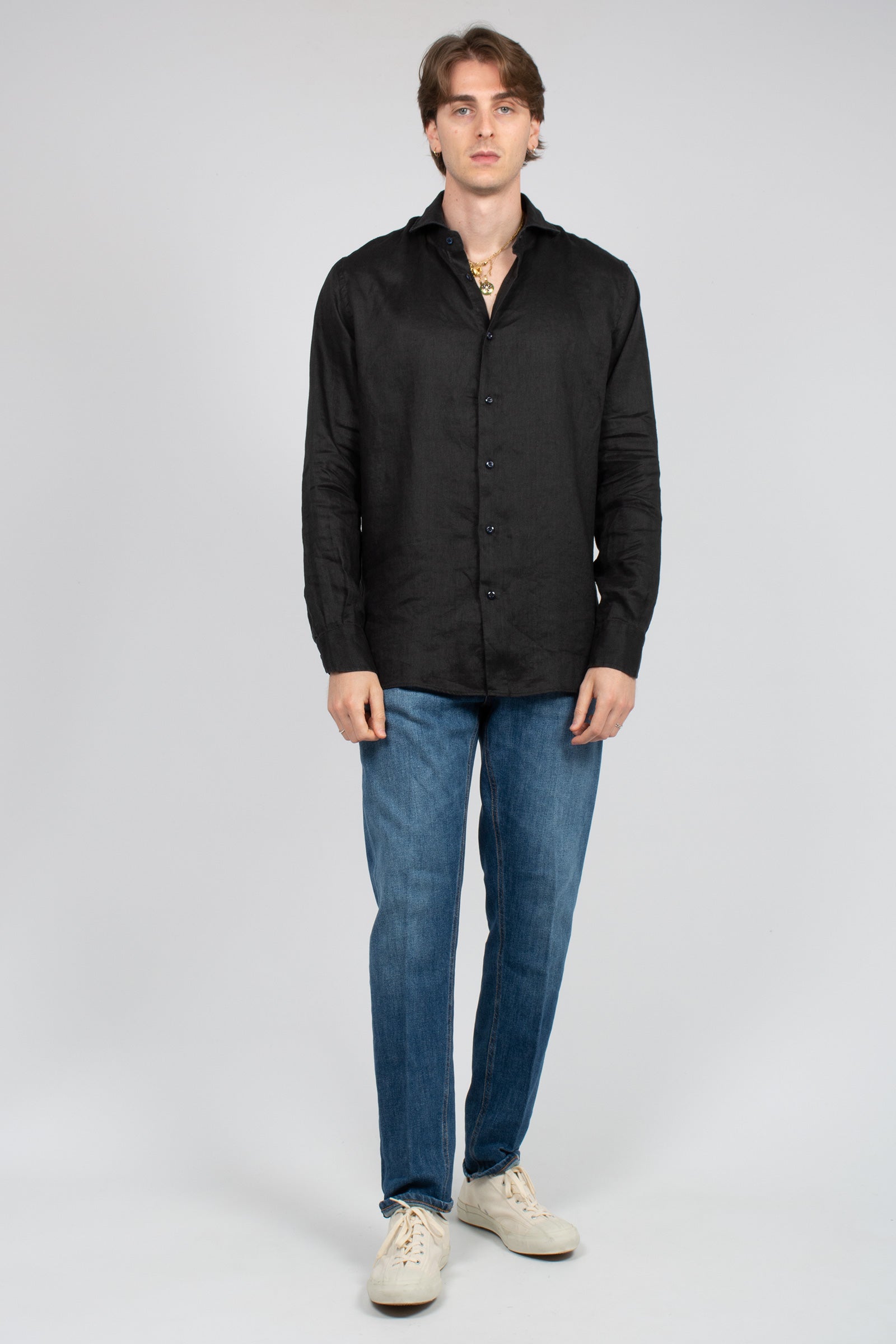 jeans in bull di cotone stretch 'raggae fit' C5TP05B0 TX1610MI30 PT TORINO DENIM 