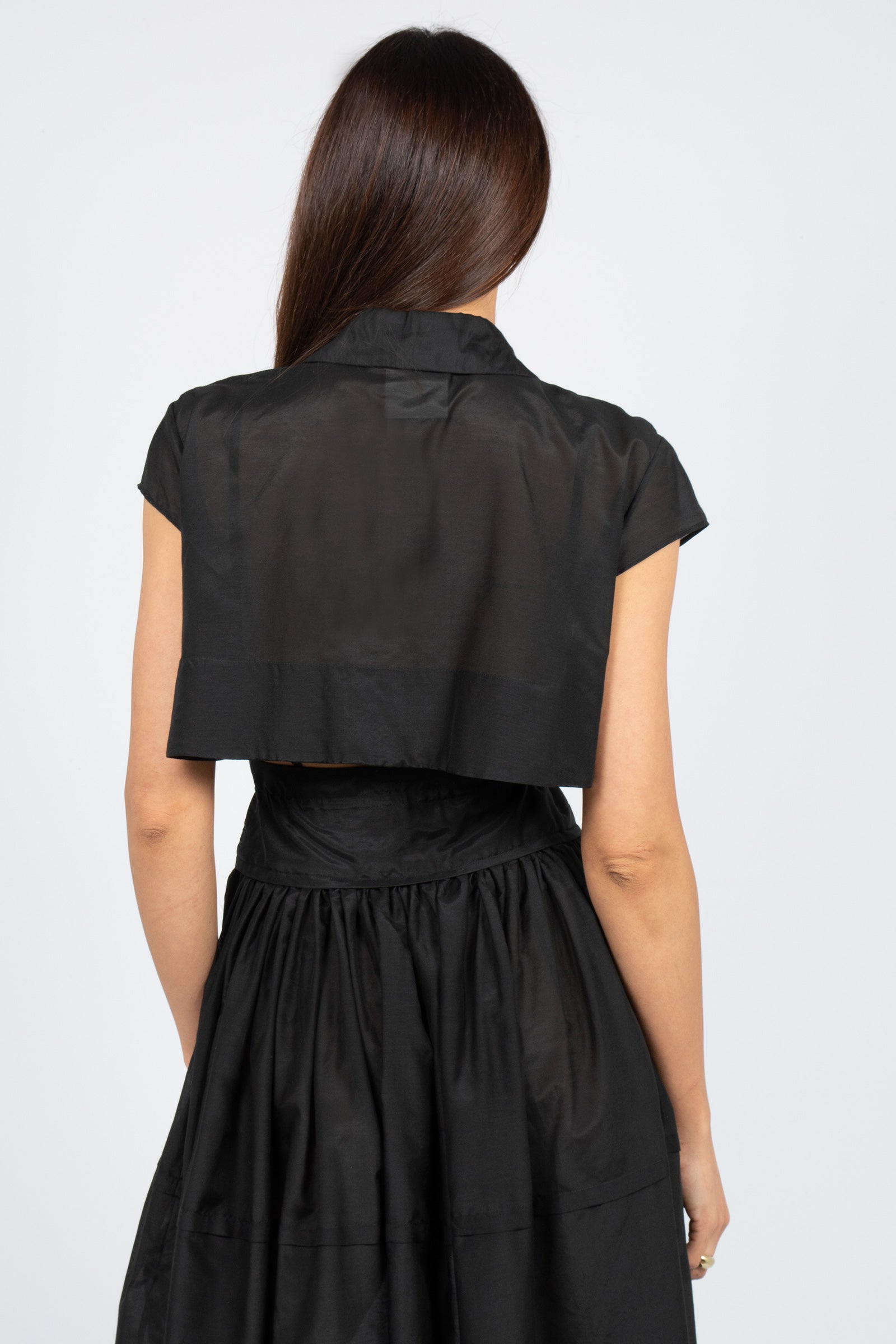 abito in cotone e seta 'celia' S6SI43 Y69 SEMICOUTURE 