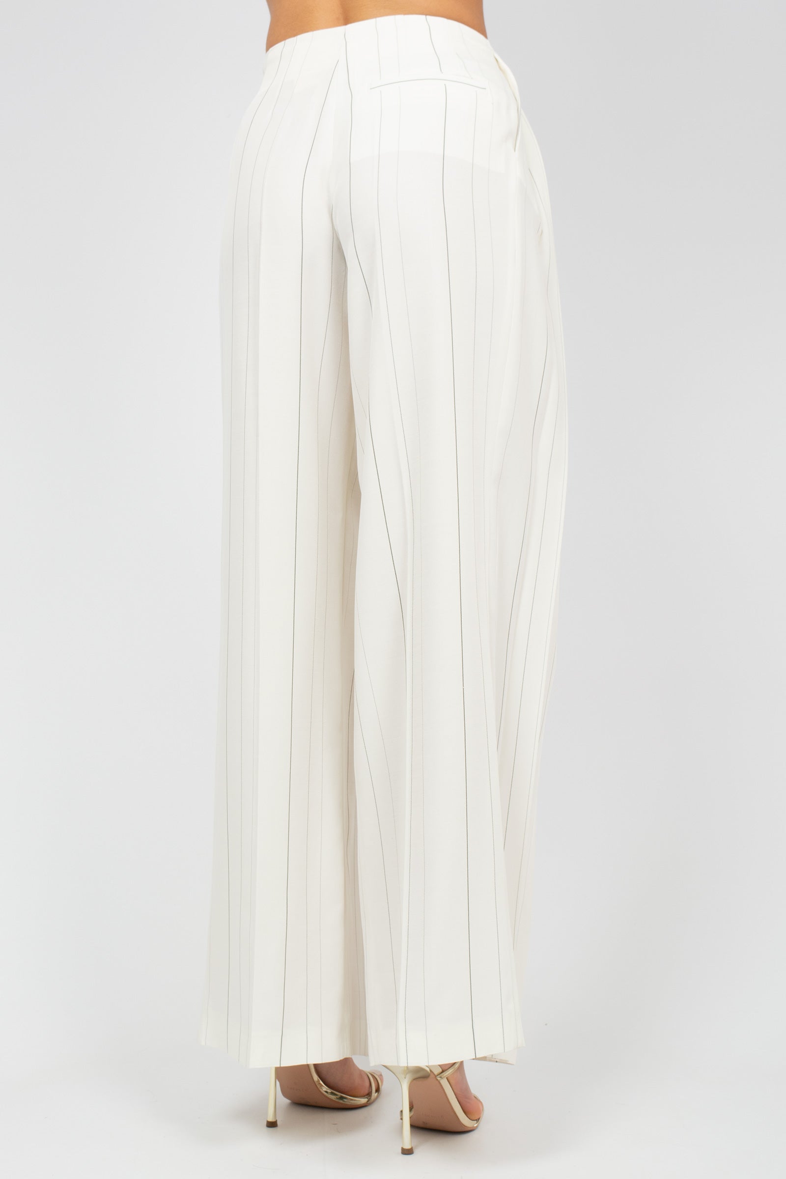 panalone gessato 'adelina' Y6SI65 RG107 SEMICOUTURE 