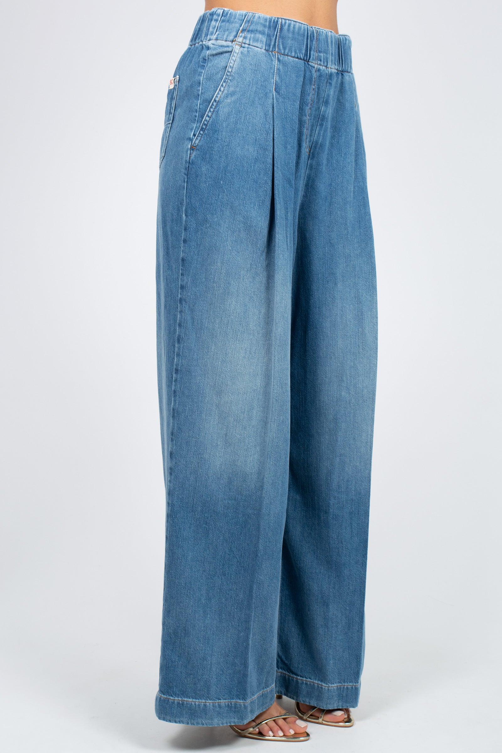 denim in cotone light 'jimmy' Y6SY15 JNS37 SEMICOUTURE 