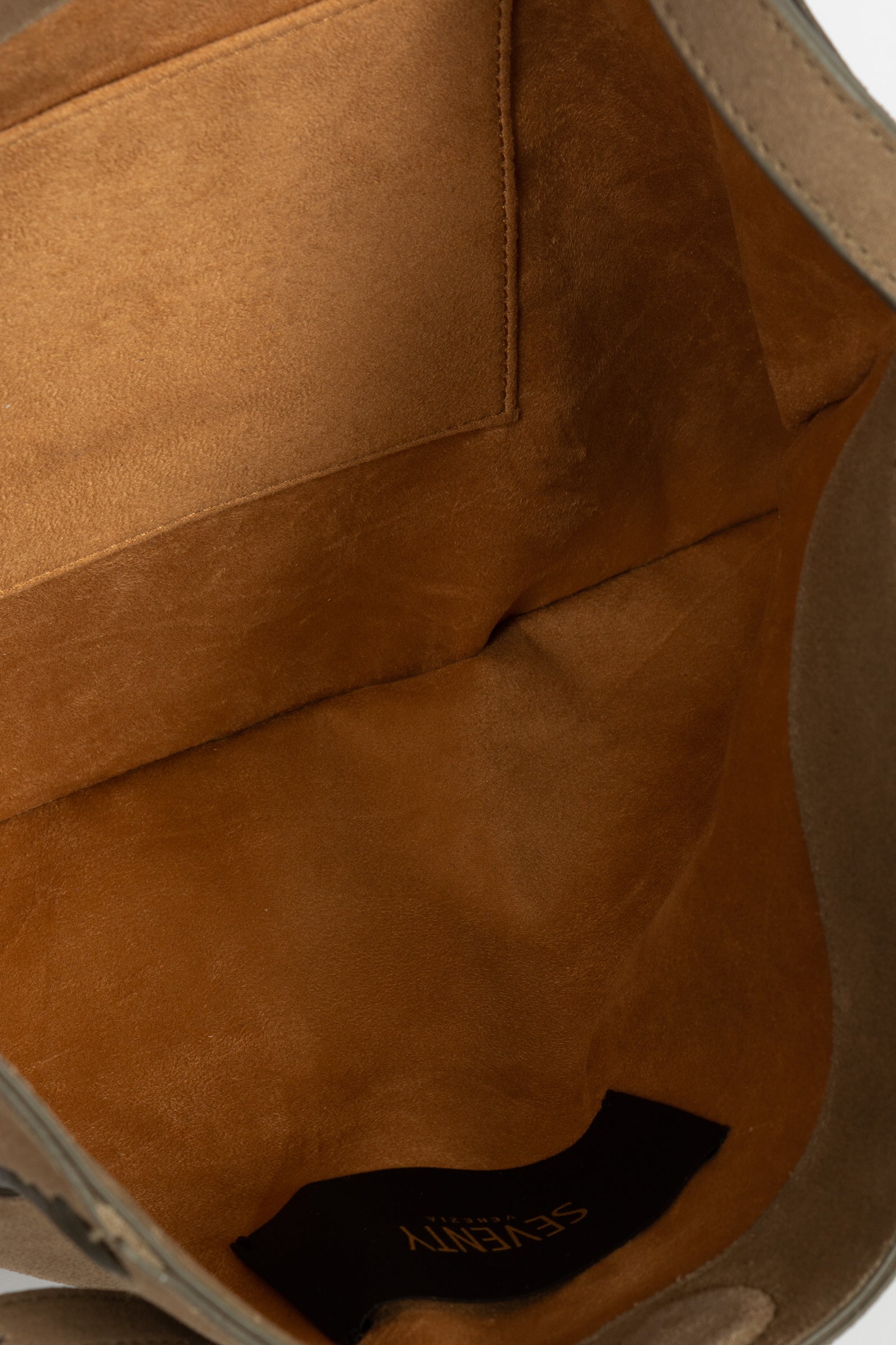 borsa a spalla con frange in suede BO0424100410 873 SEVENTY 