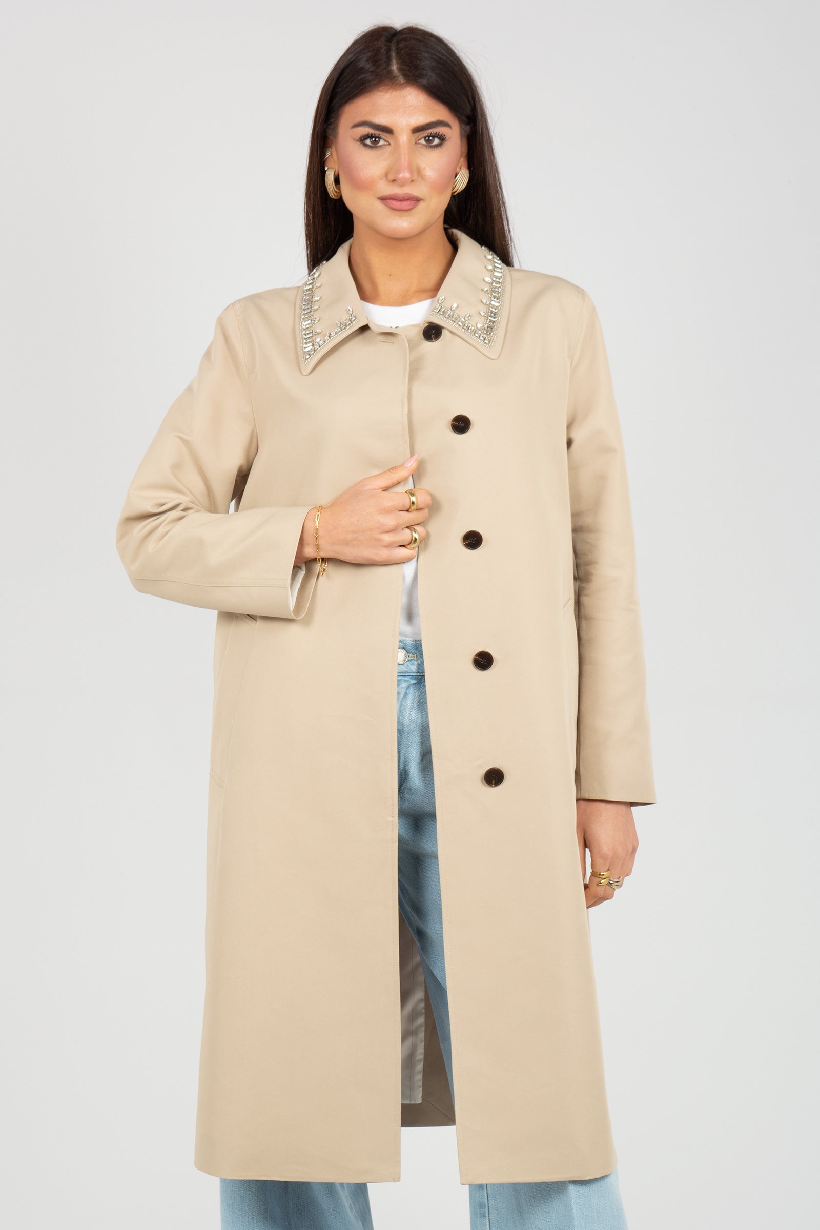 trench in cotone tecnico CP058050220737 014 SEVENTY 