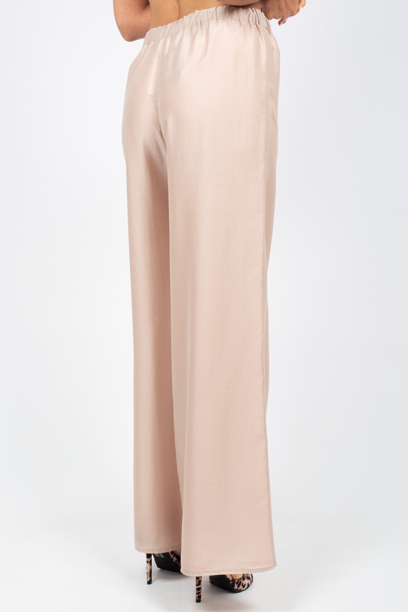 pantalone doppiato in lyocell PT140375460237 012 SEVENTY 